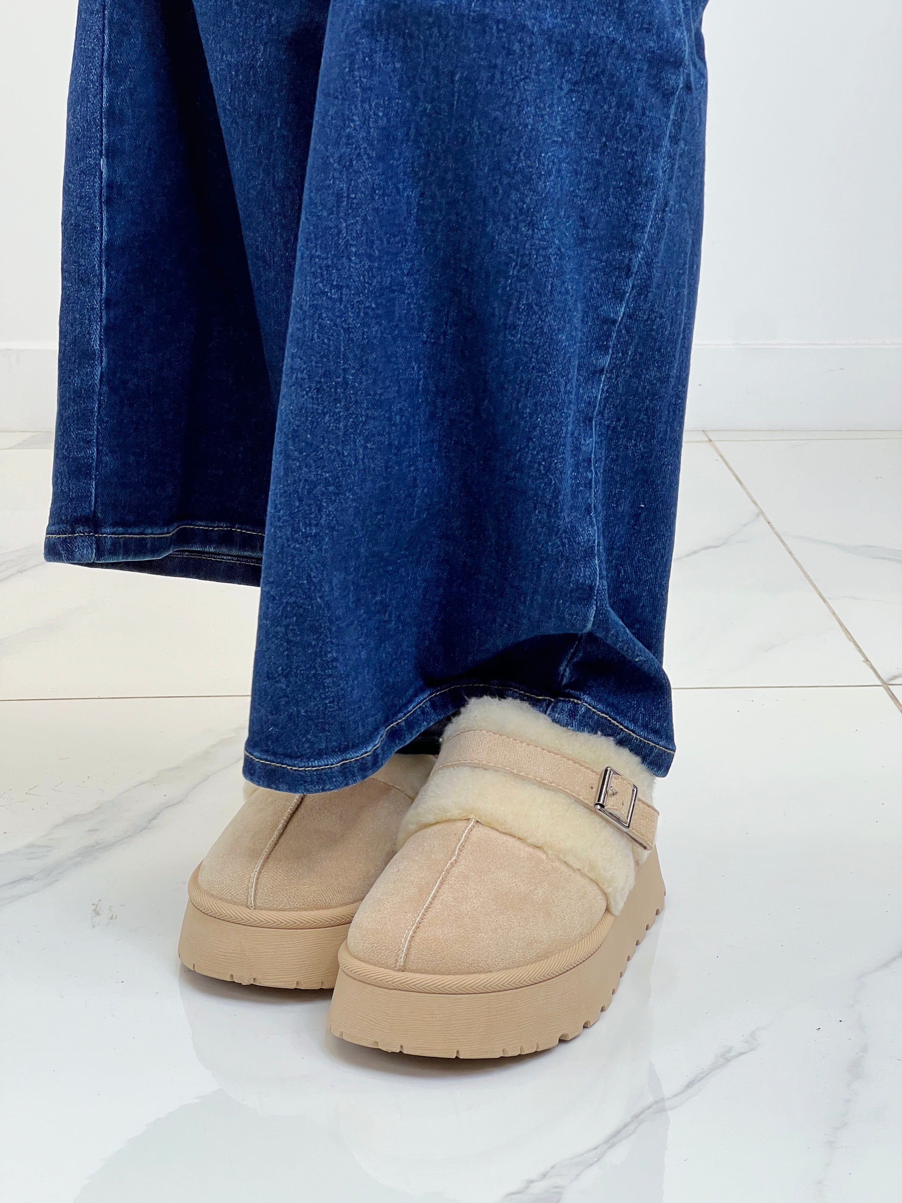 Zueco plataforma borreguito - Zebra&Maduixa®