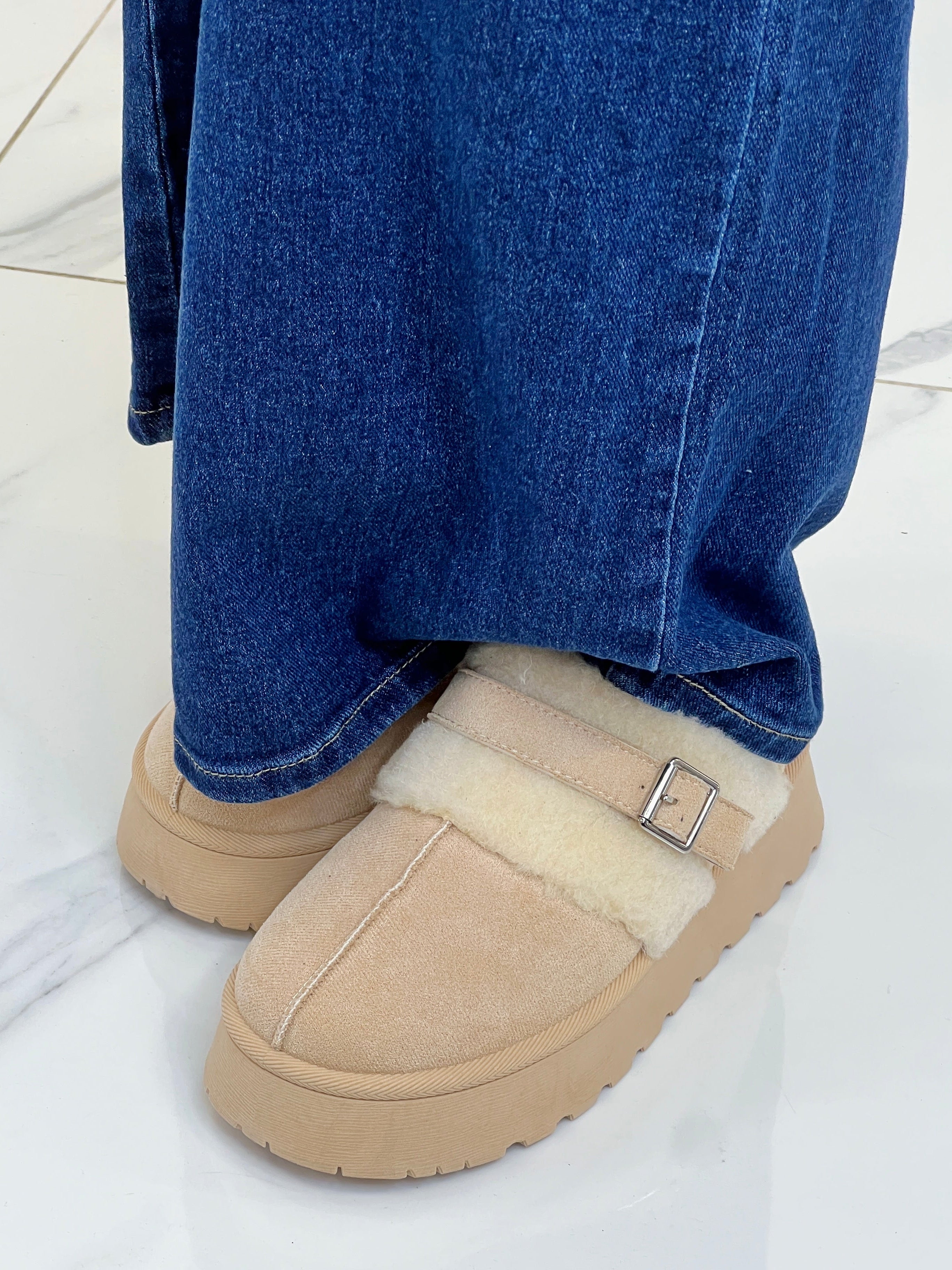 Zueco plataforma borreguito - Zebra&Maduixa®