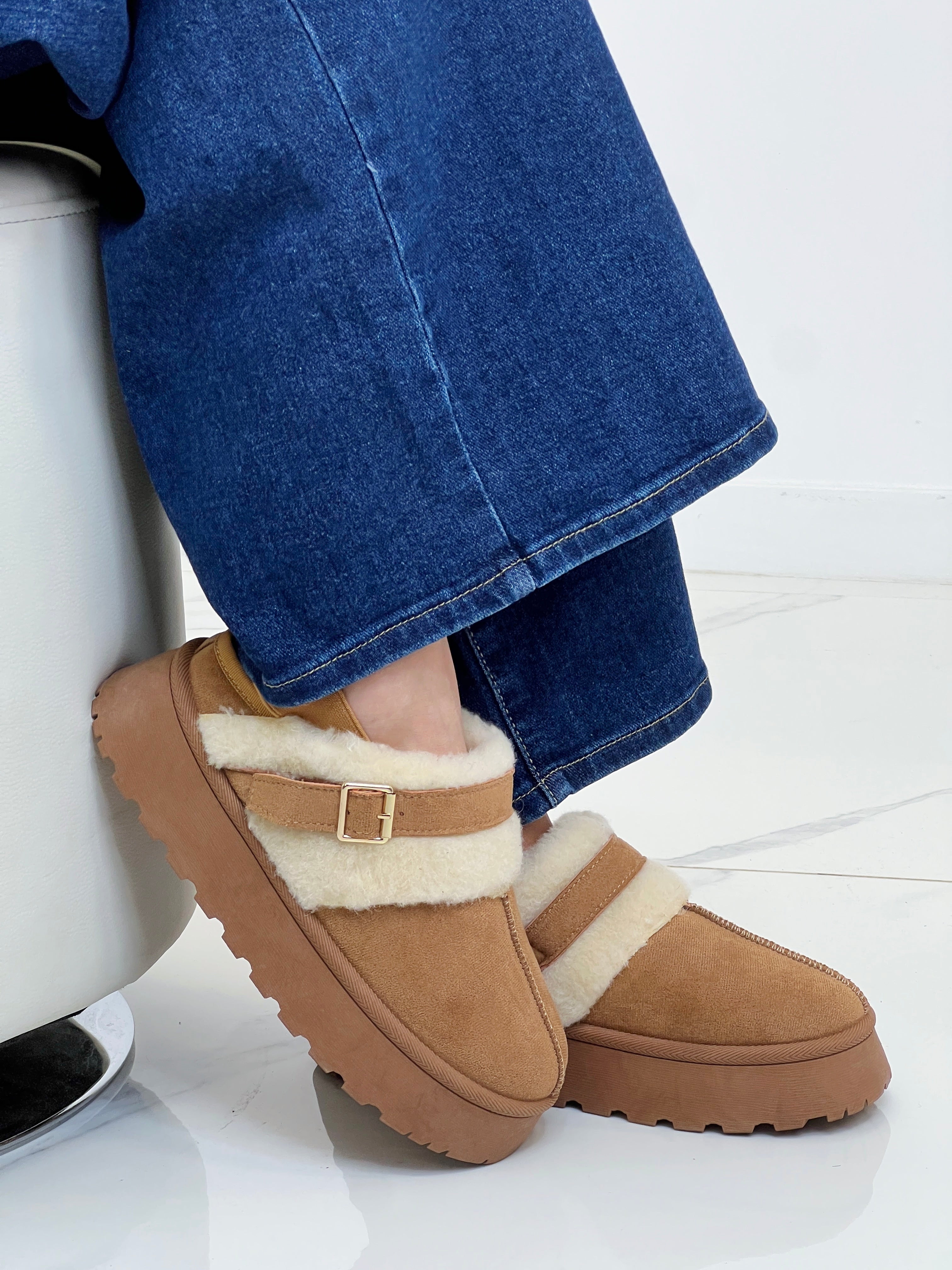 Zueco plataforma borreguito - Zebra&Maduixa®