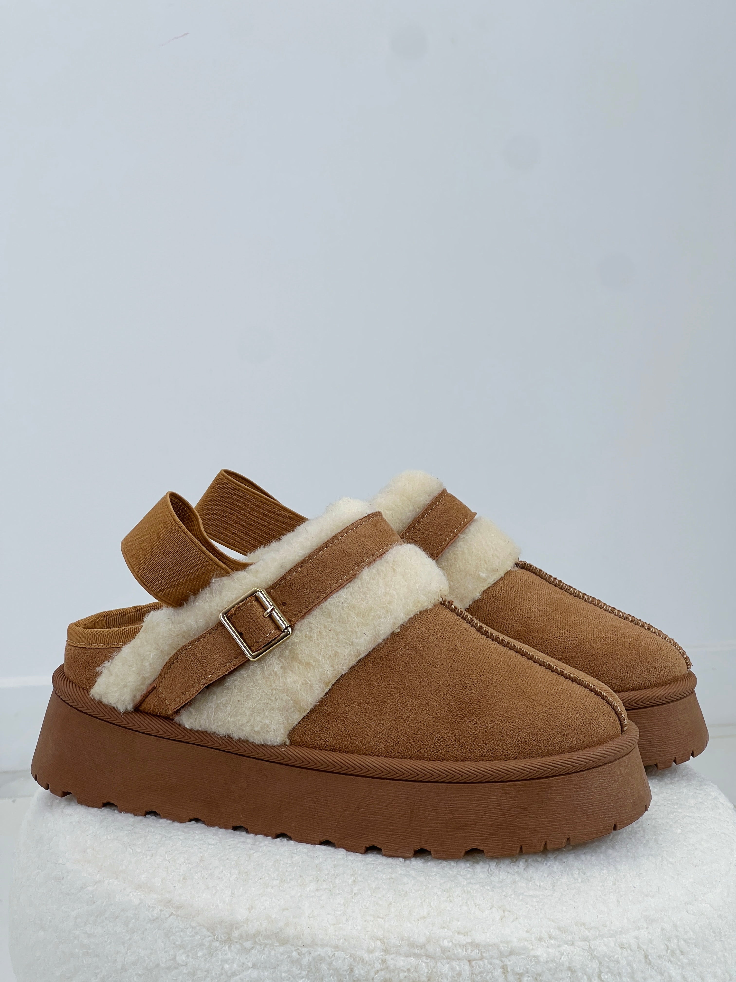 Zueco plataforma borreguito - Zebra&Maduixa®