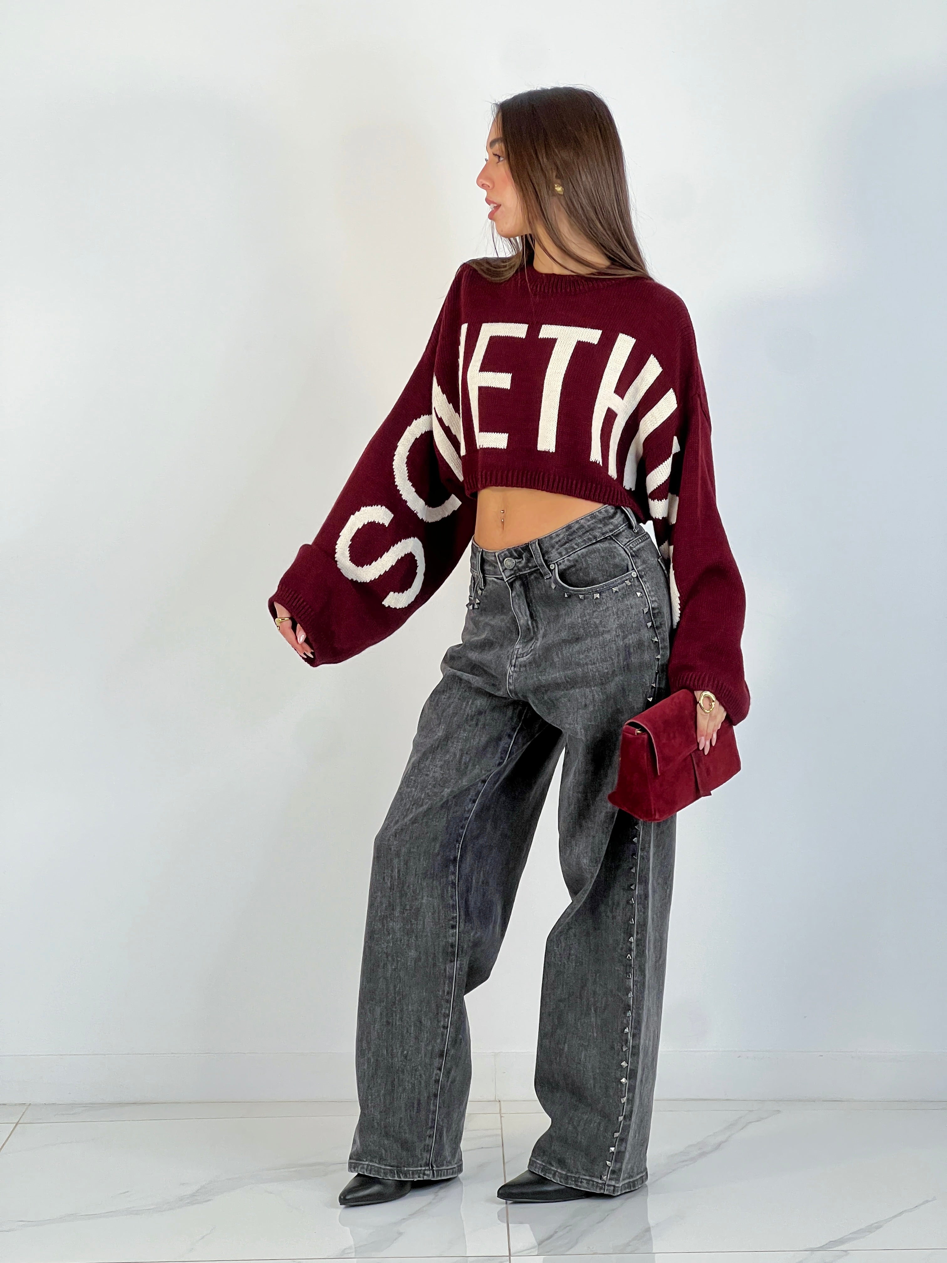 Jeans momfit tachas - Zebra&Maduixa®