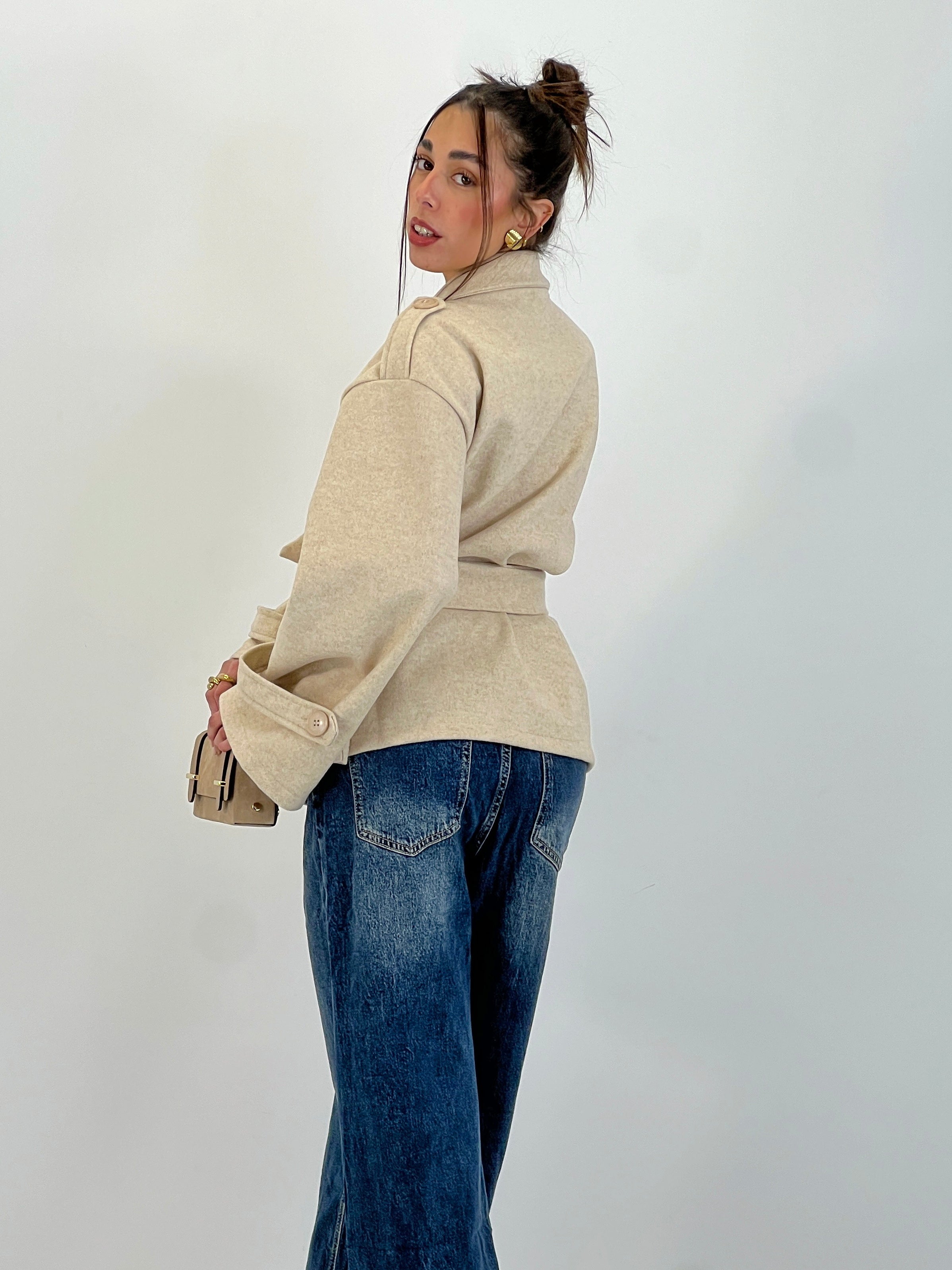 Abrigo paño trench - Zebra&Maduixa®