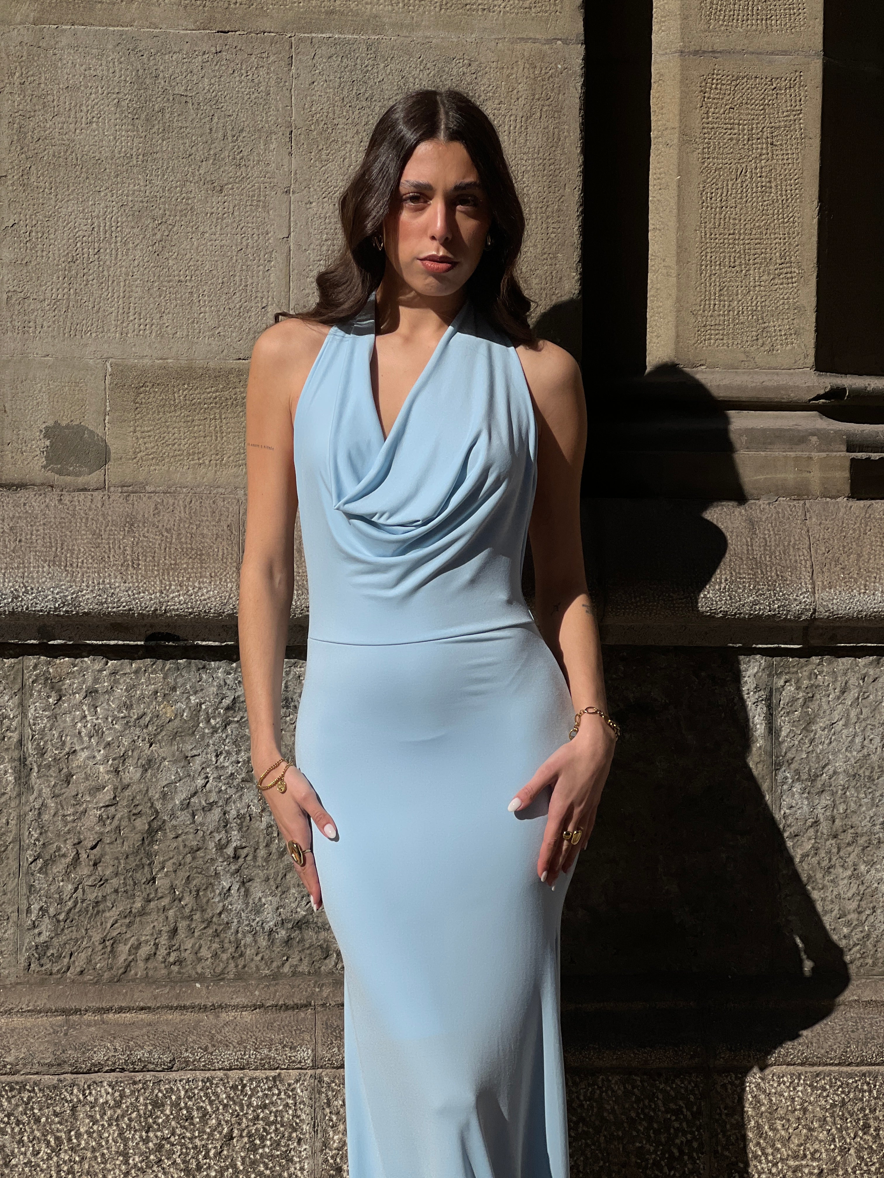 Vestido drapeado Vera