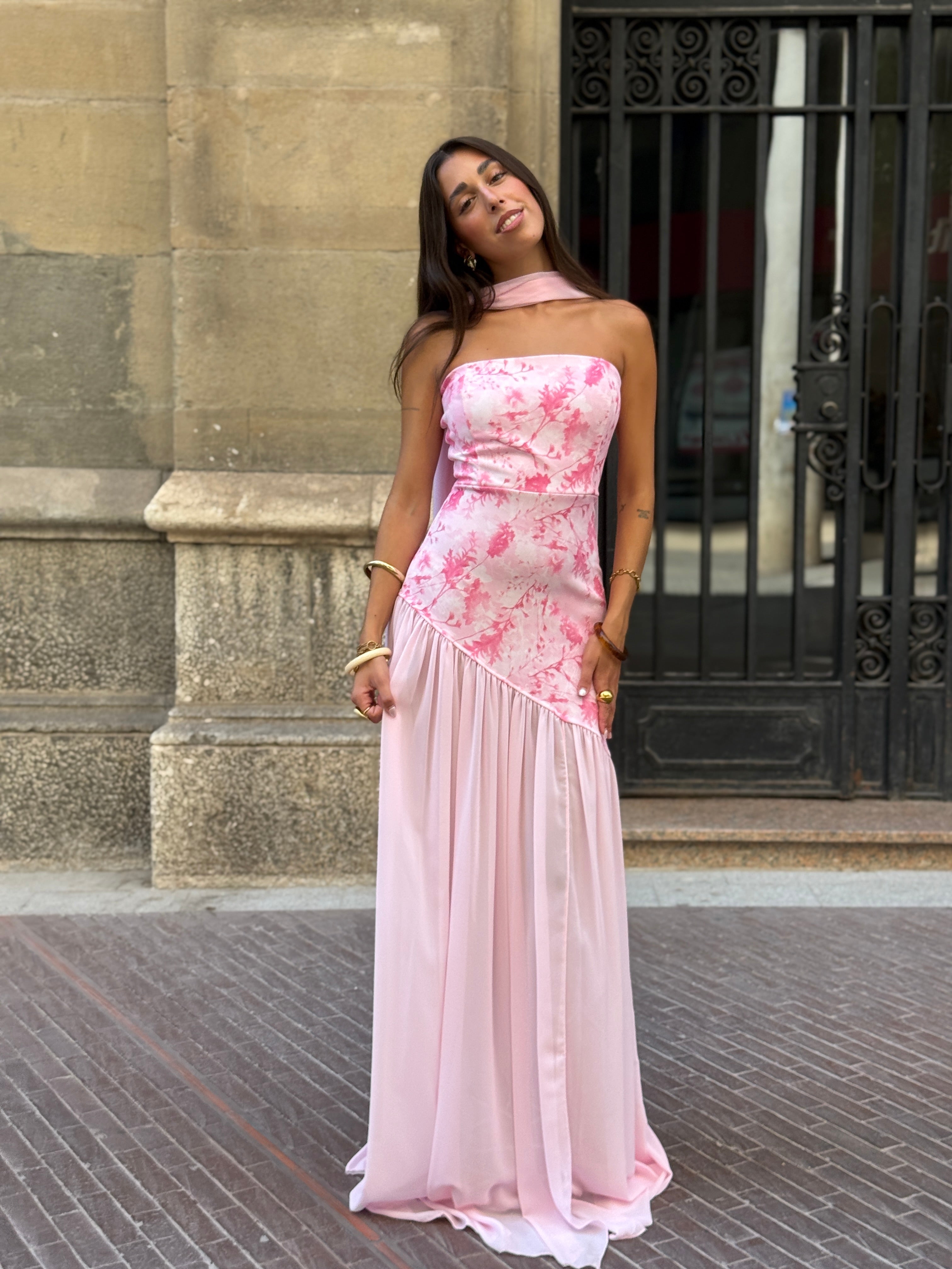 Vestido estampado gasa Vela - Zebra&Maduixa®