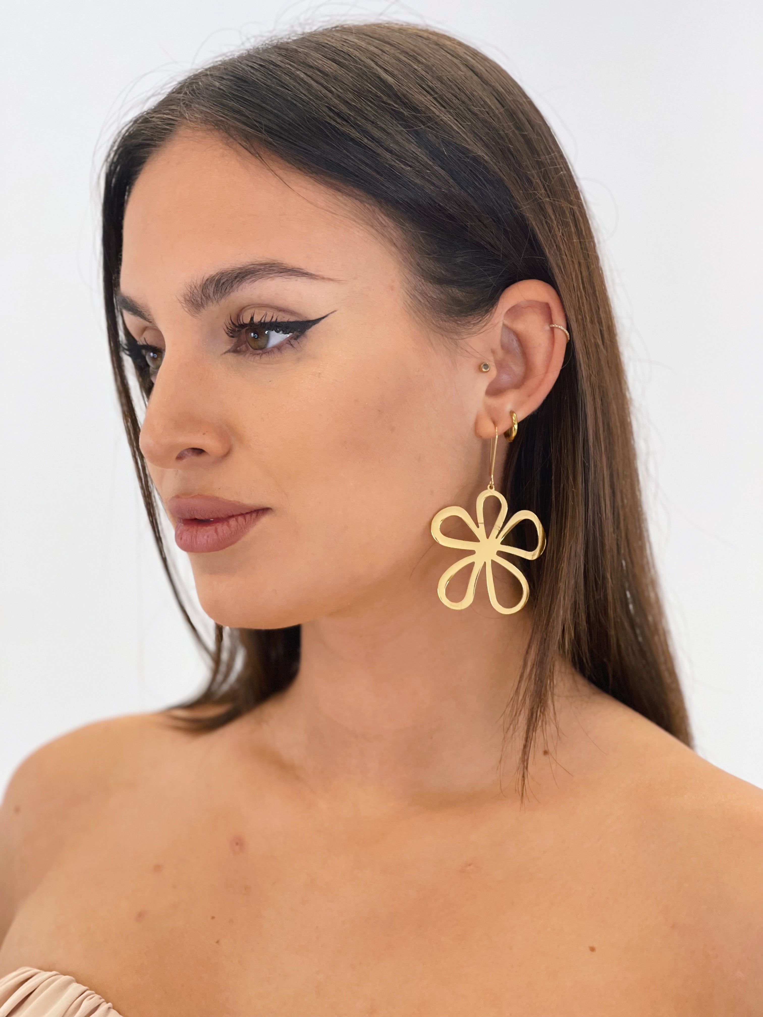 Arracades flor Agatha