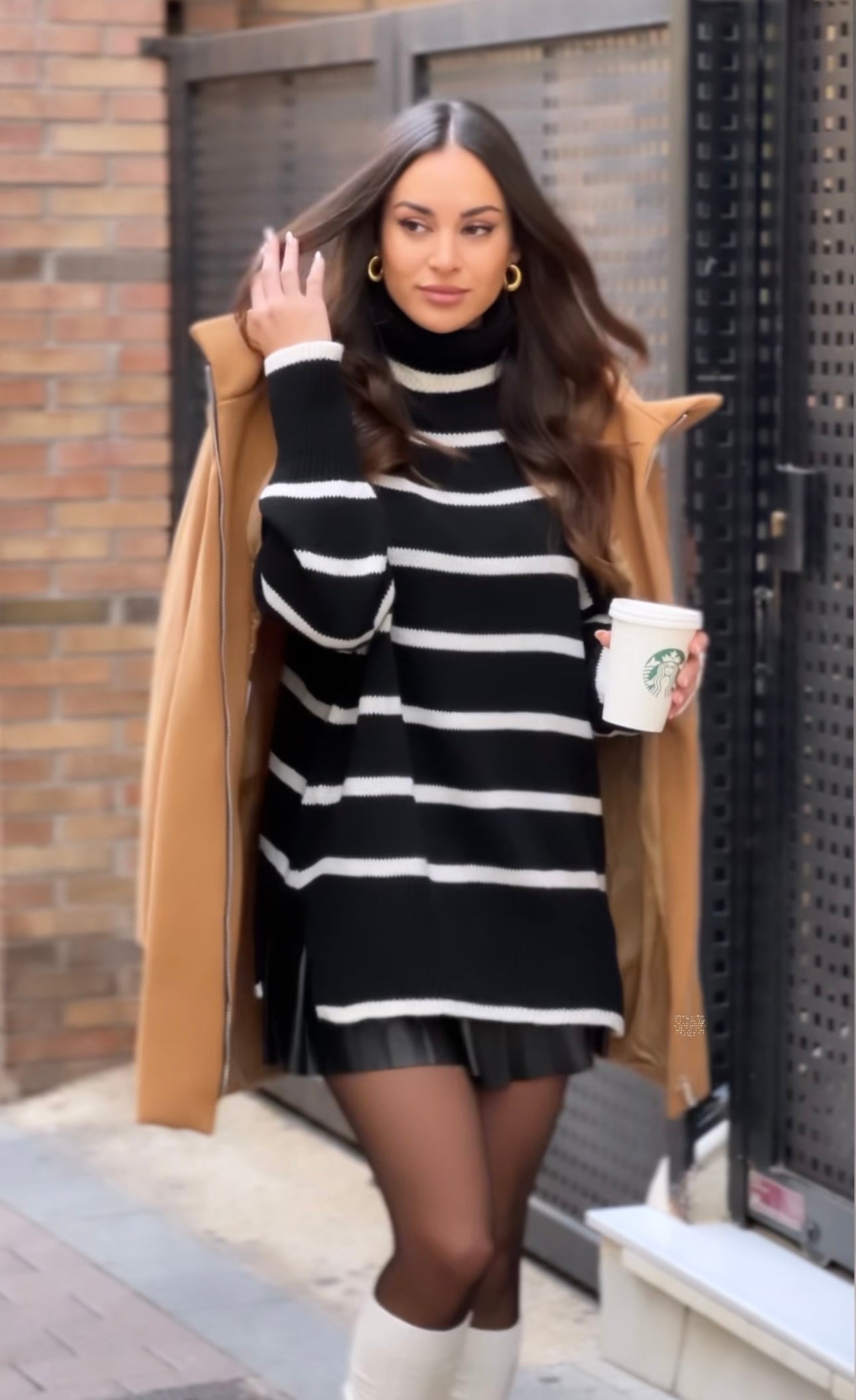 Jersey básico rayas cuello subido - Zebra&Maduixa®