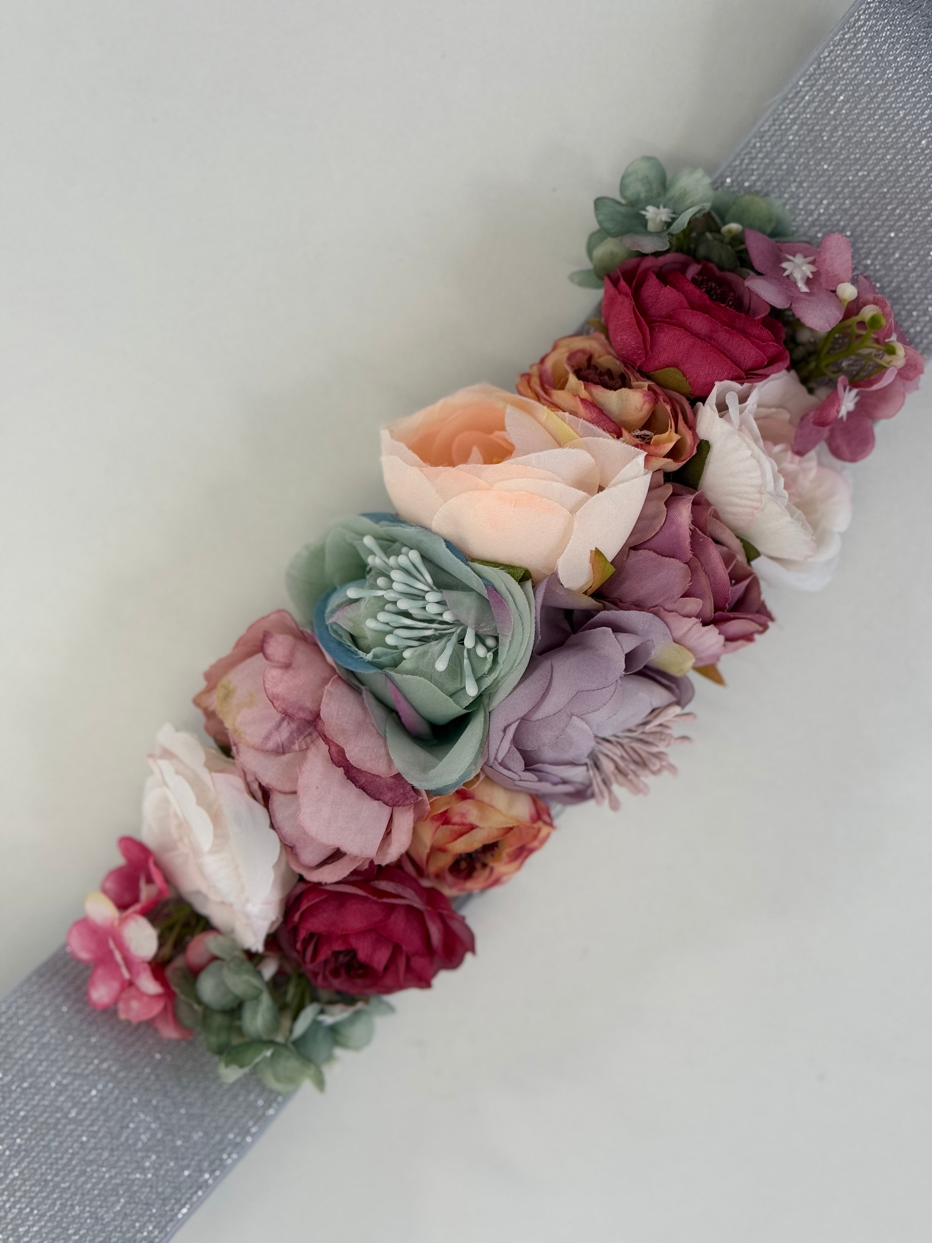 Cinturón floral goma - Zebra&Maduixa®