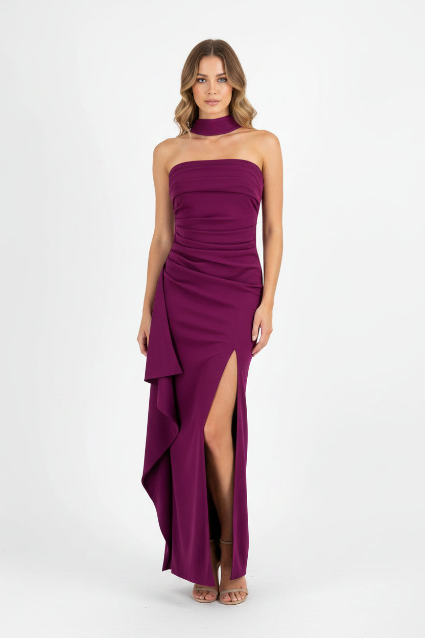 Vestido palabra de honor Venus