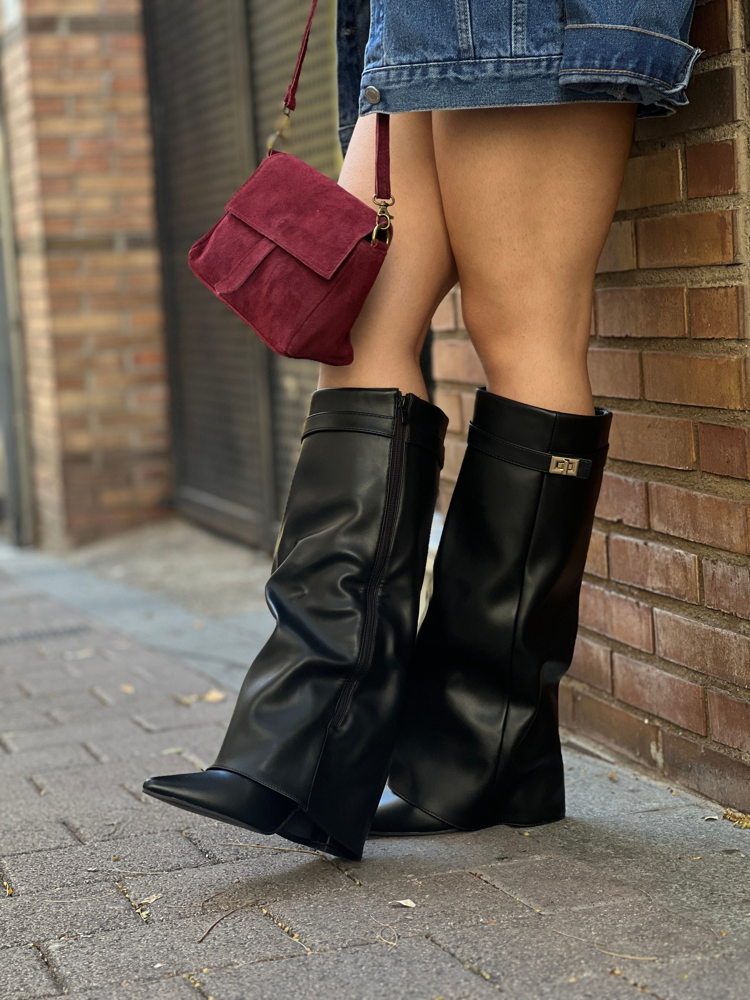 Bolso bandolera ante - Zebra&Maduixa®