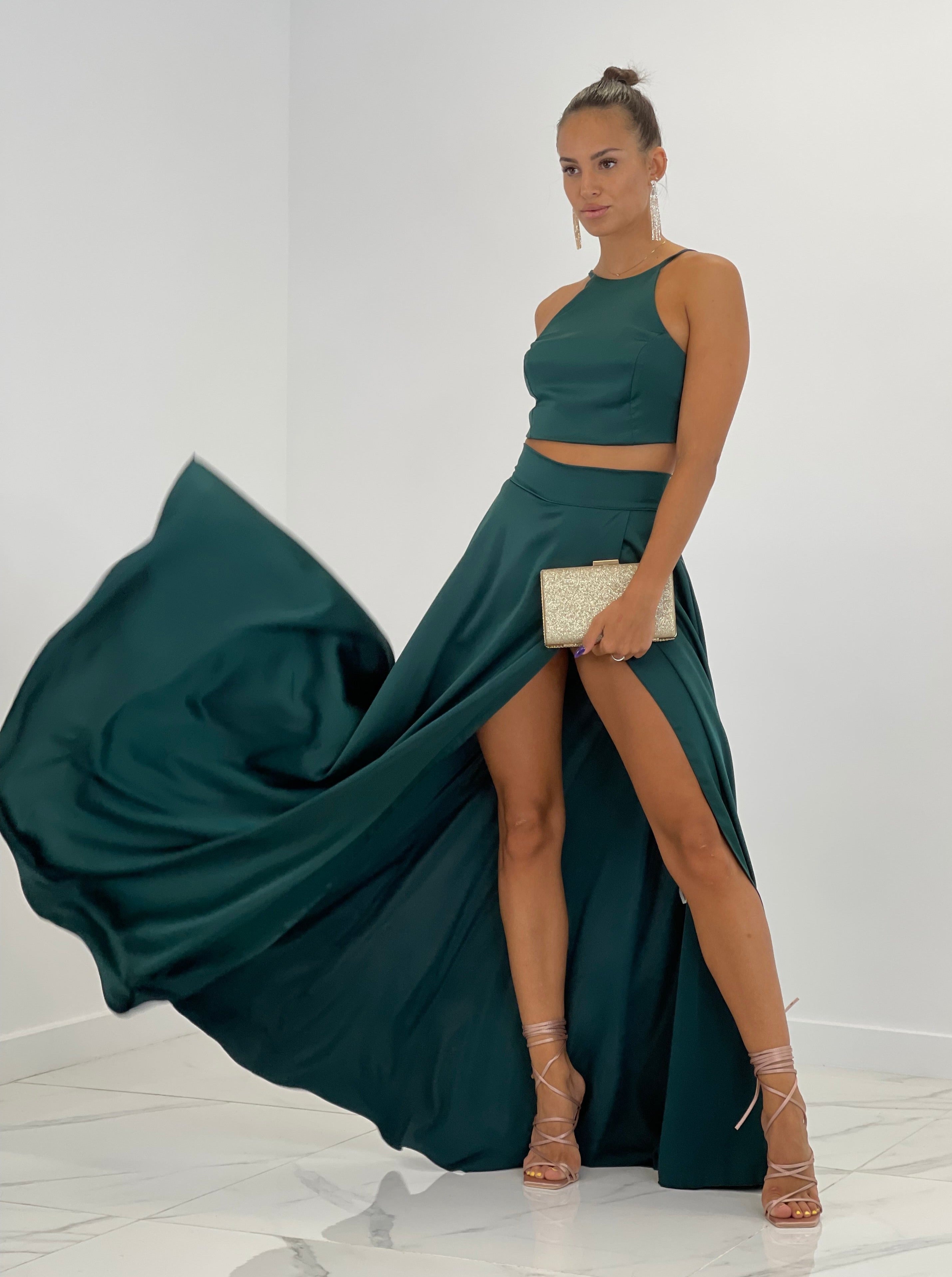 Top crop satén Silvia - Zebra&Maduixa®