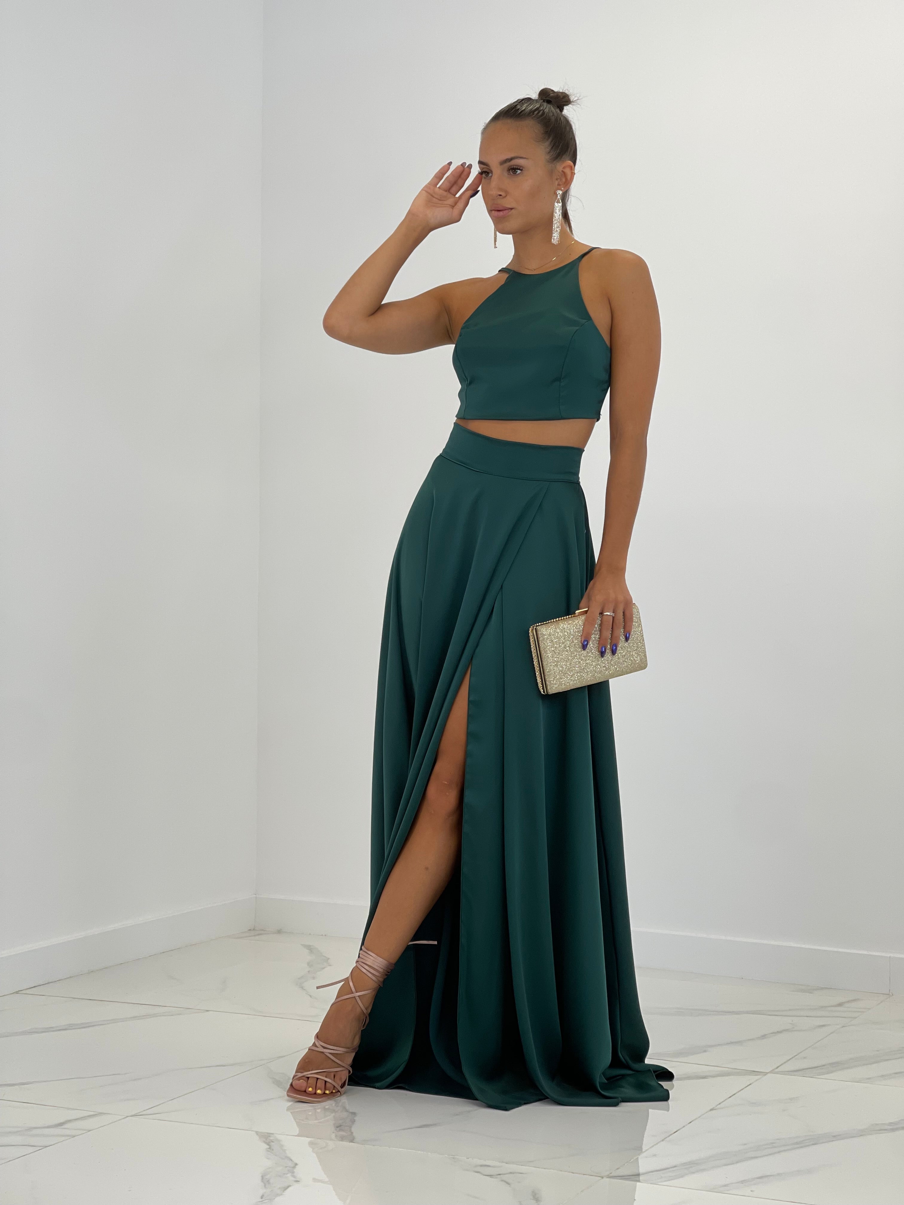 Top crop satén Silvia - Zebra&Maduixa®