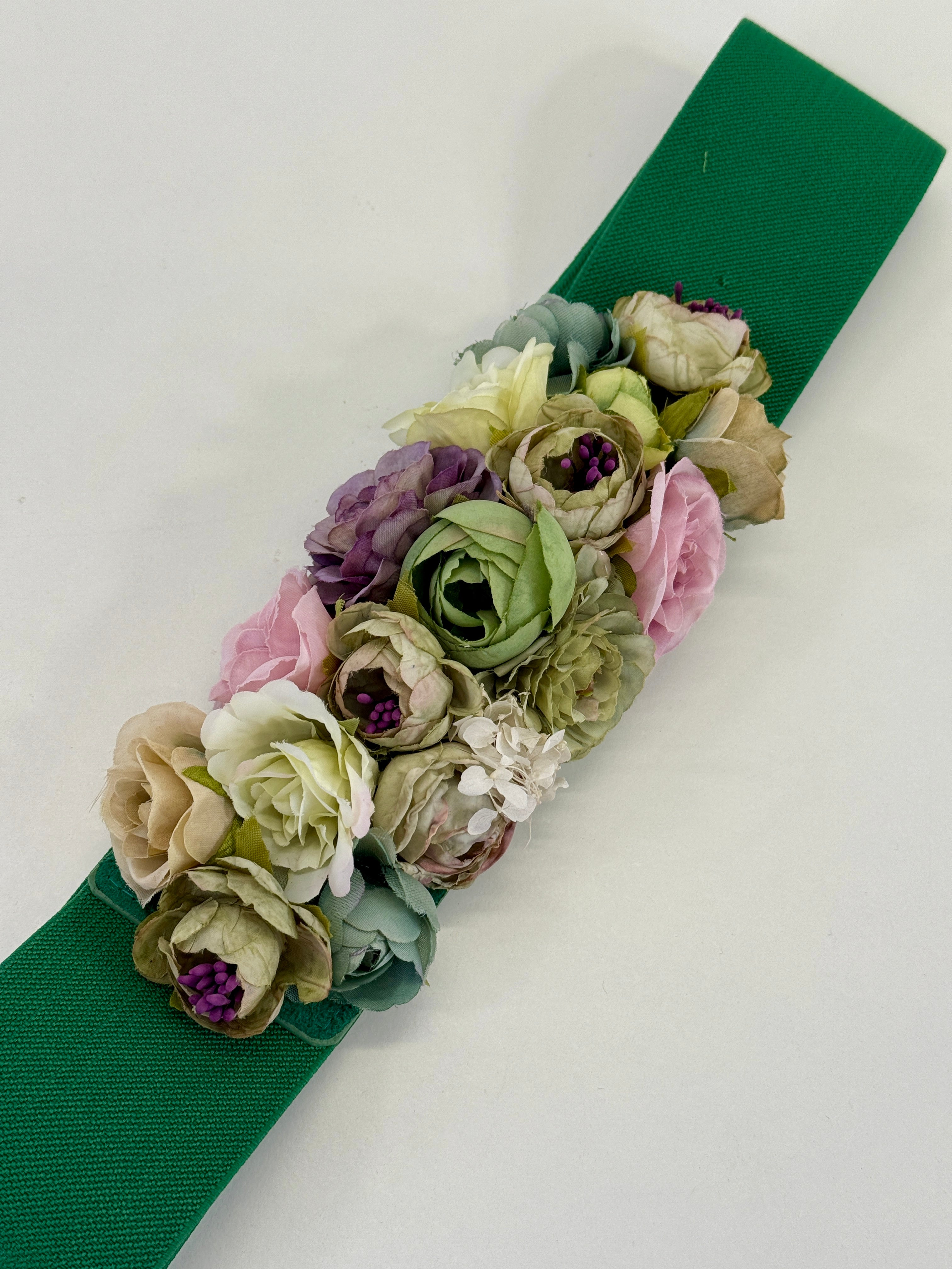 Cinturón floral goma - Zebra&Maduixa®