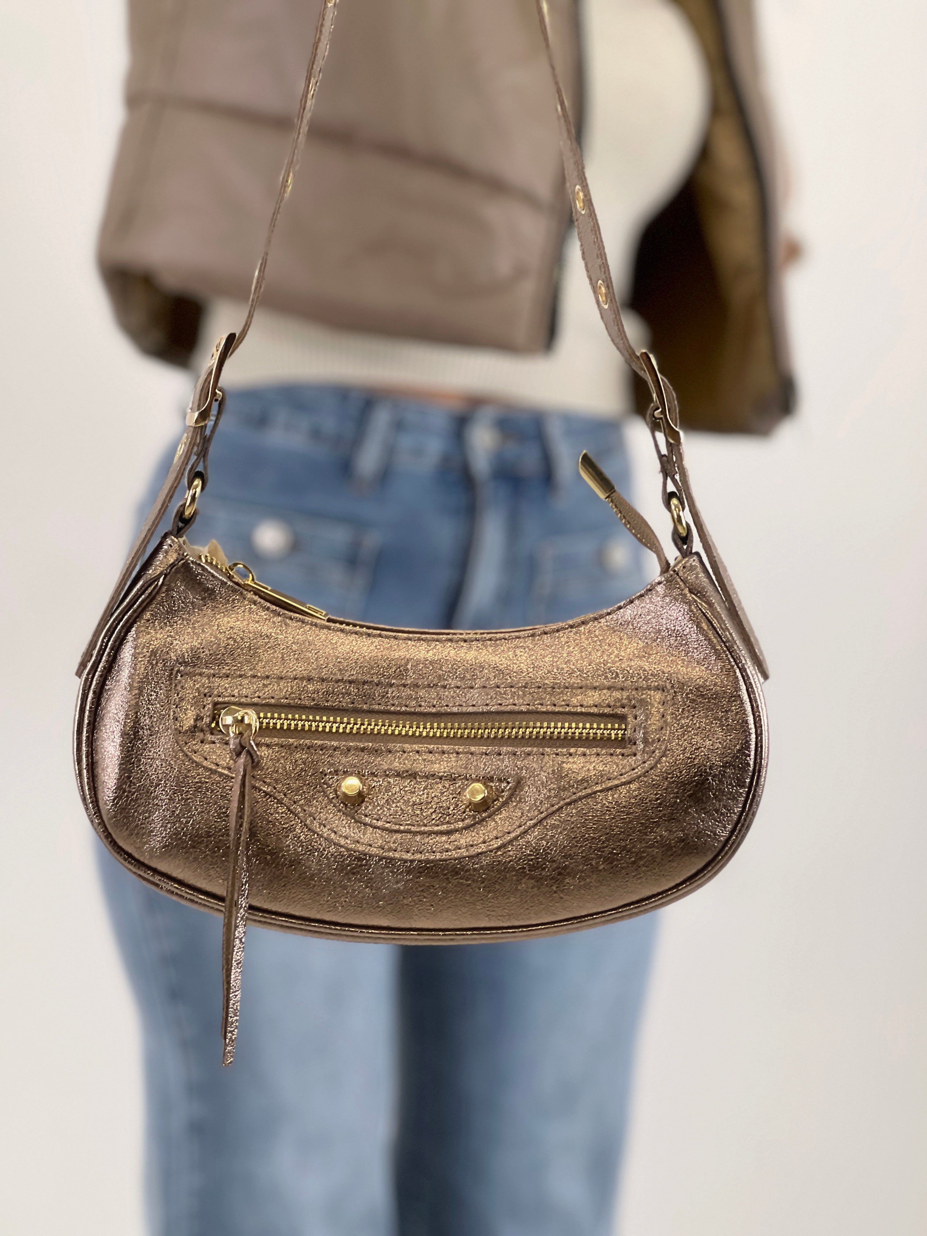 Bolso de piel hobo