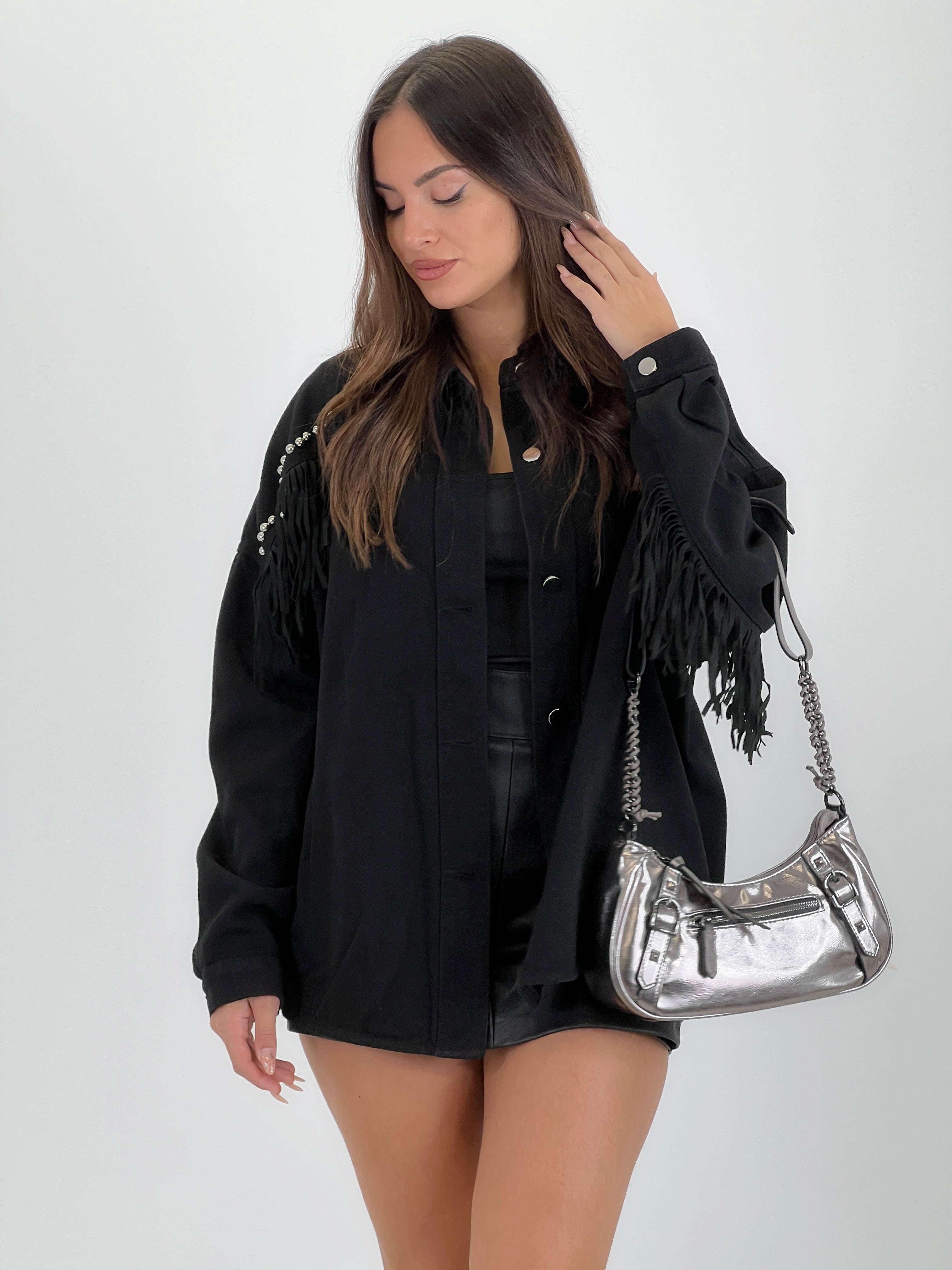 Sobrecamisa denim tachuelas - Zebra&Maduixa®