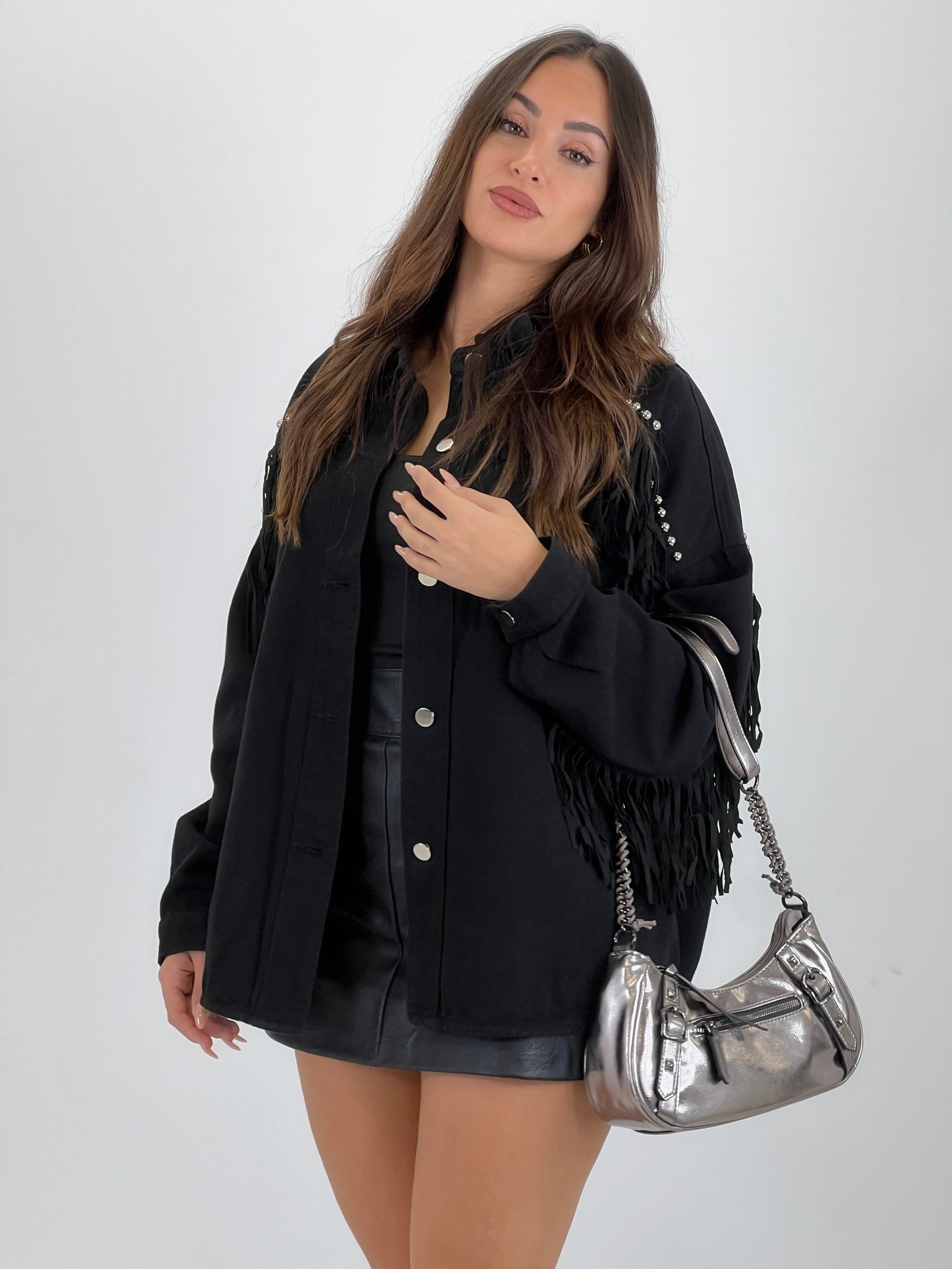 Sobrecamisa denim tachuelas - Zebra&Maduixa®