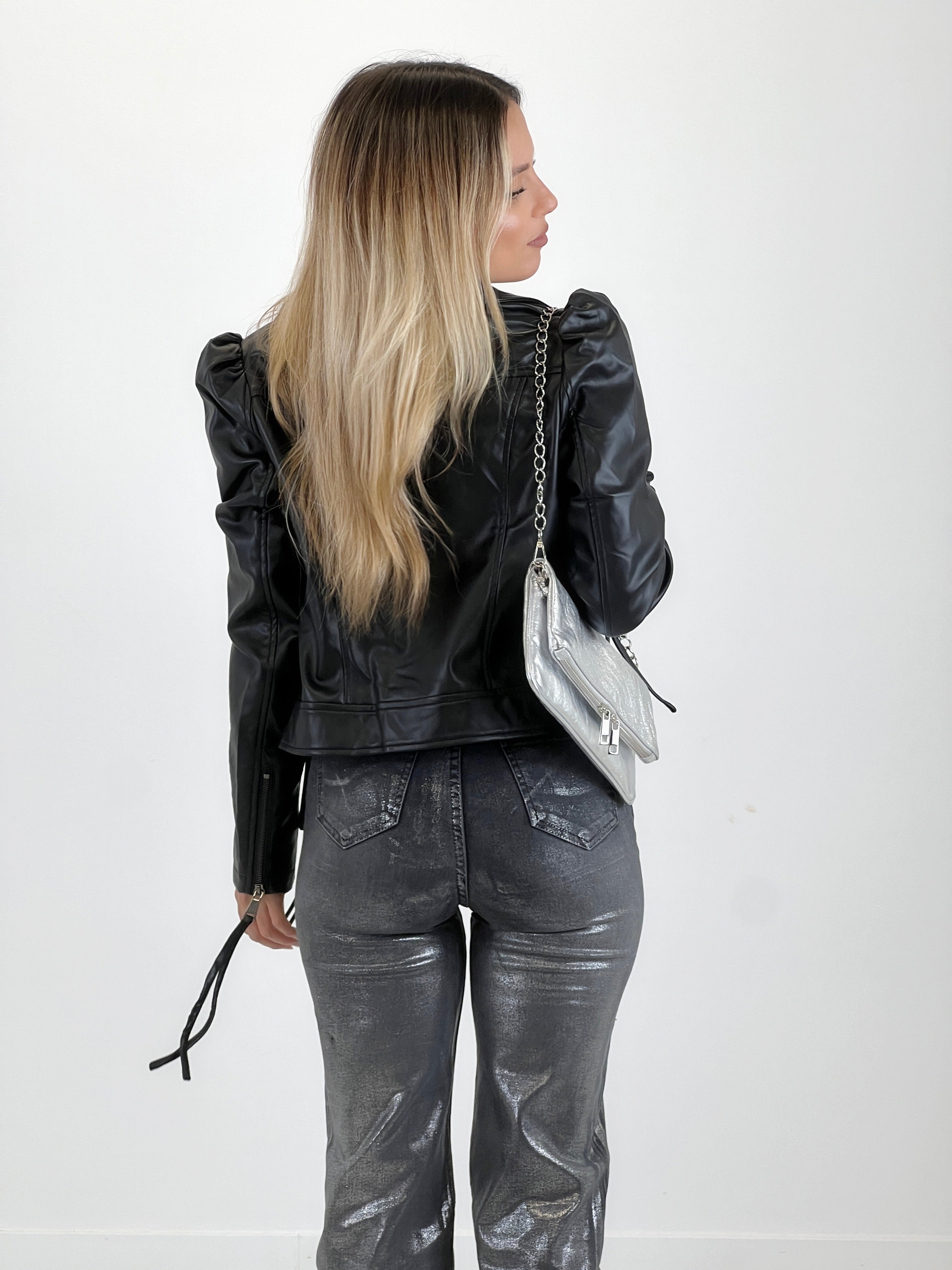 Bolso metalizado cadenas - Zebra&Maduixa®