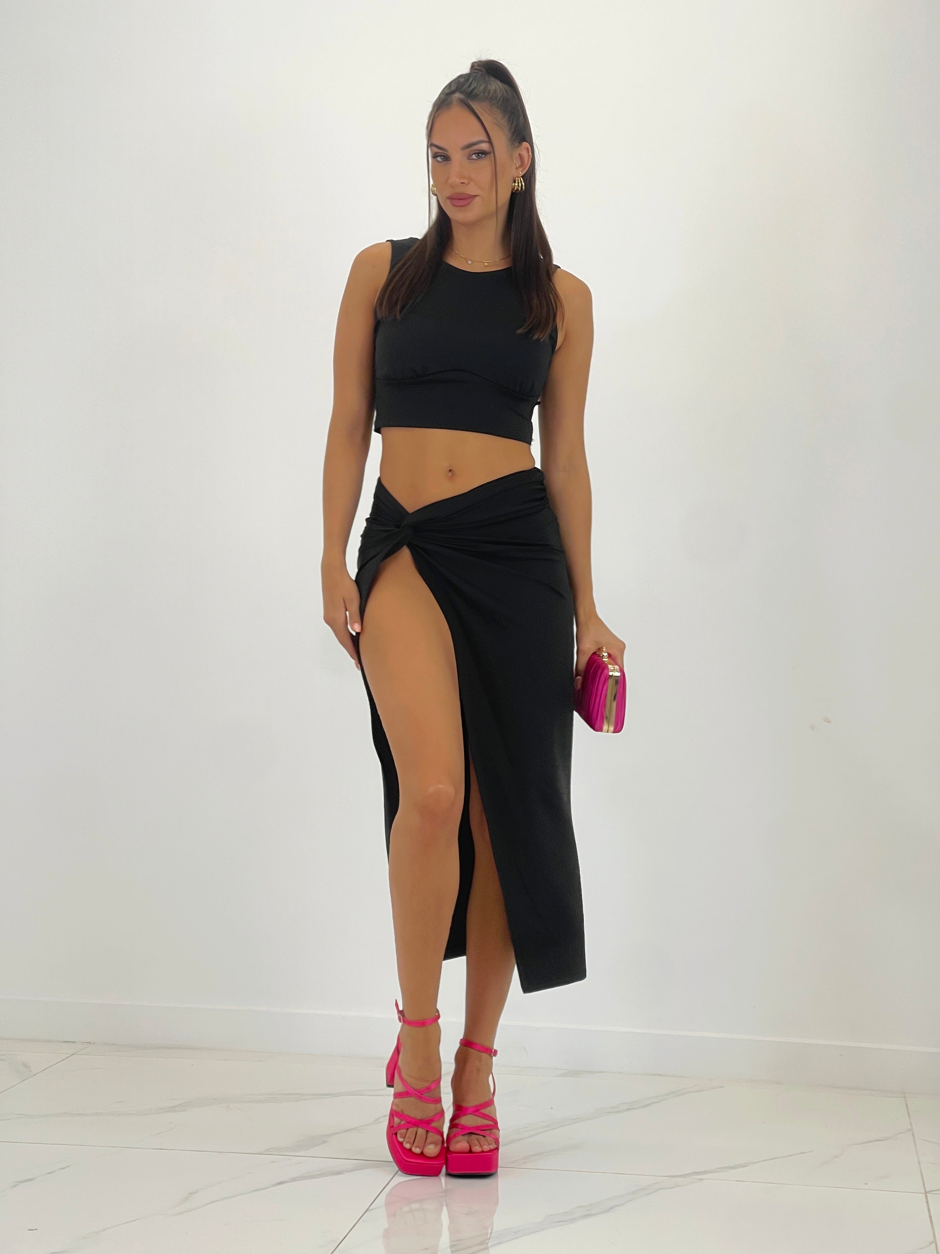 Conjunt top i faldilla Capri