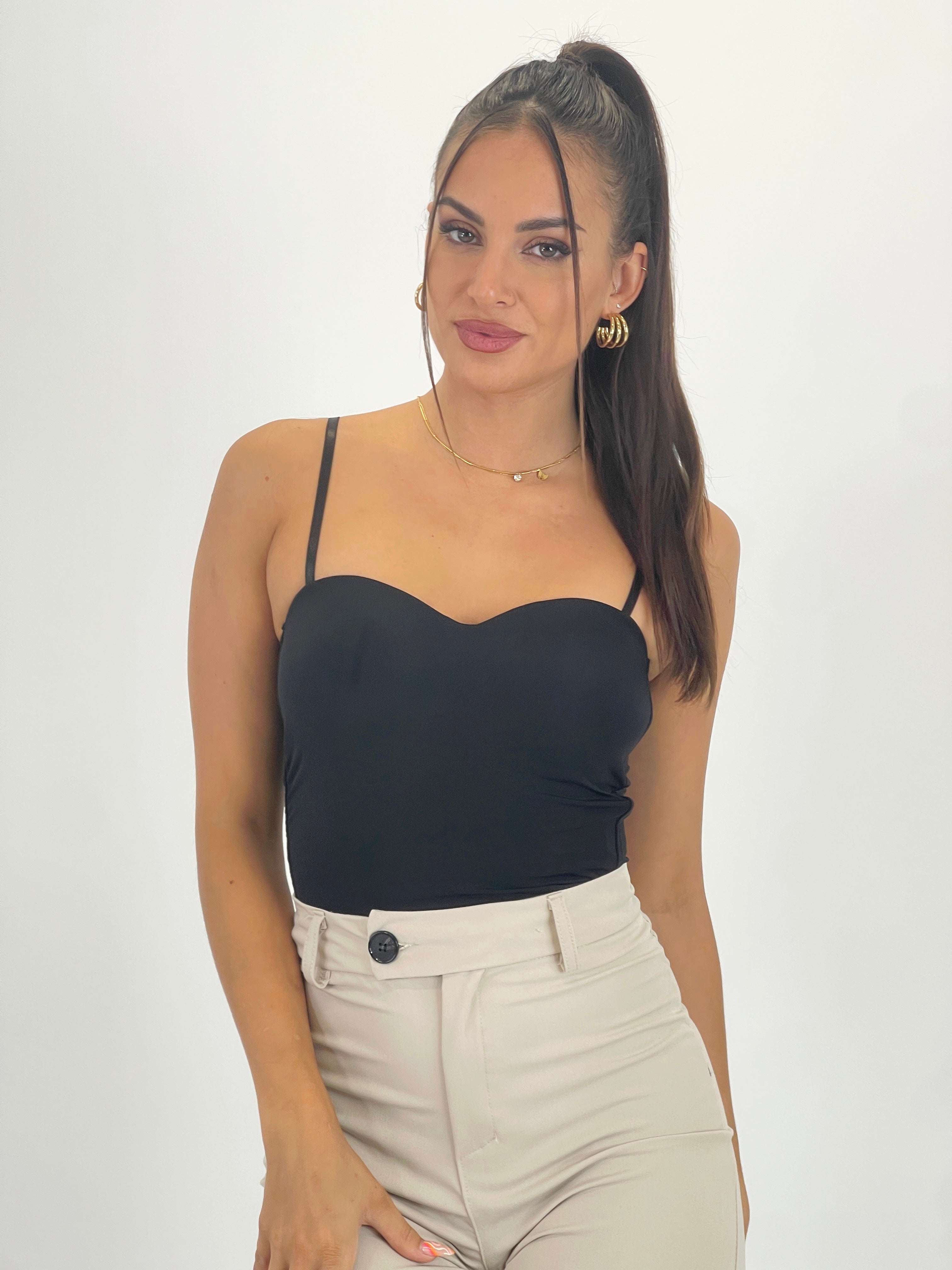 Top de tirants de licra