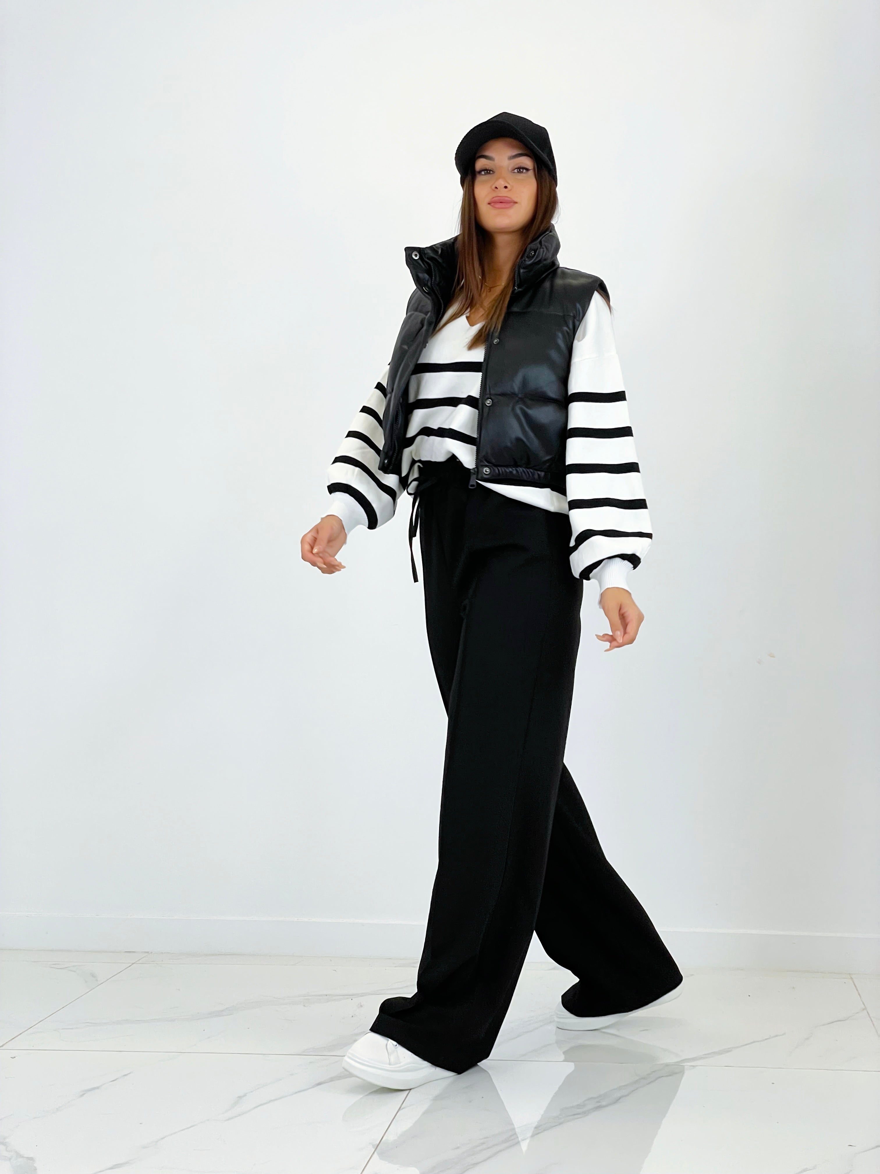 Jersey rayas cuello solapas - Zebra&Maduixa®