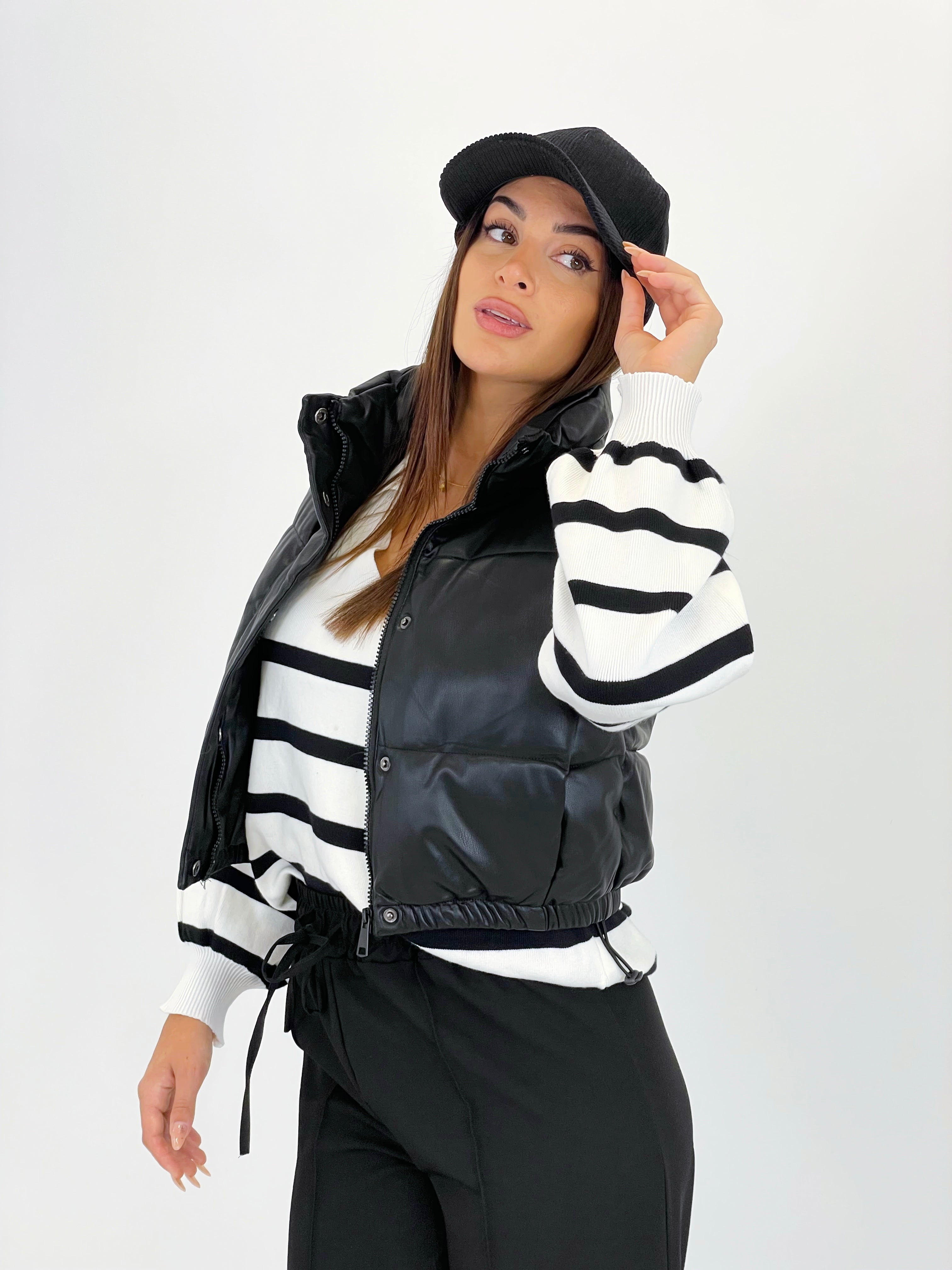 Jersey rayas cuello solapas - Zebra&Maduixa®