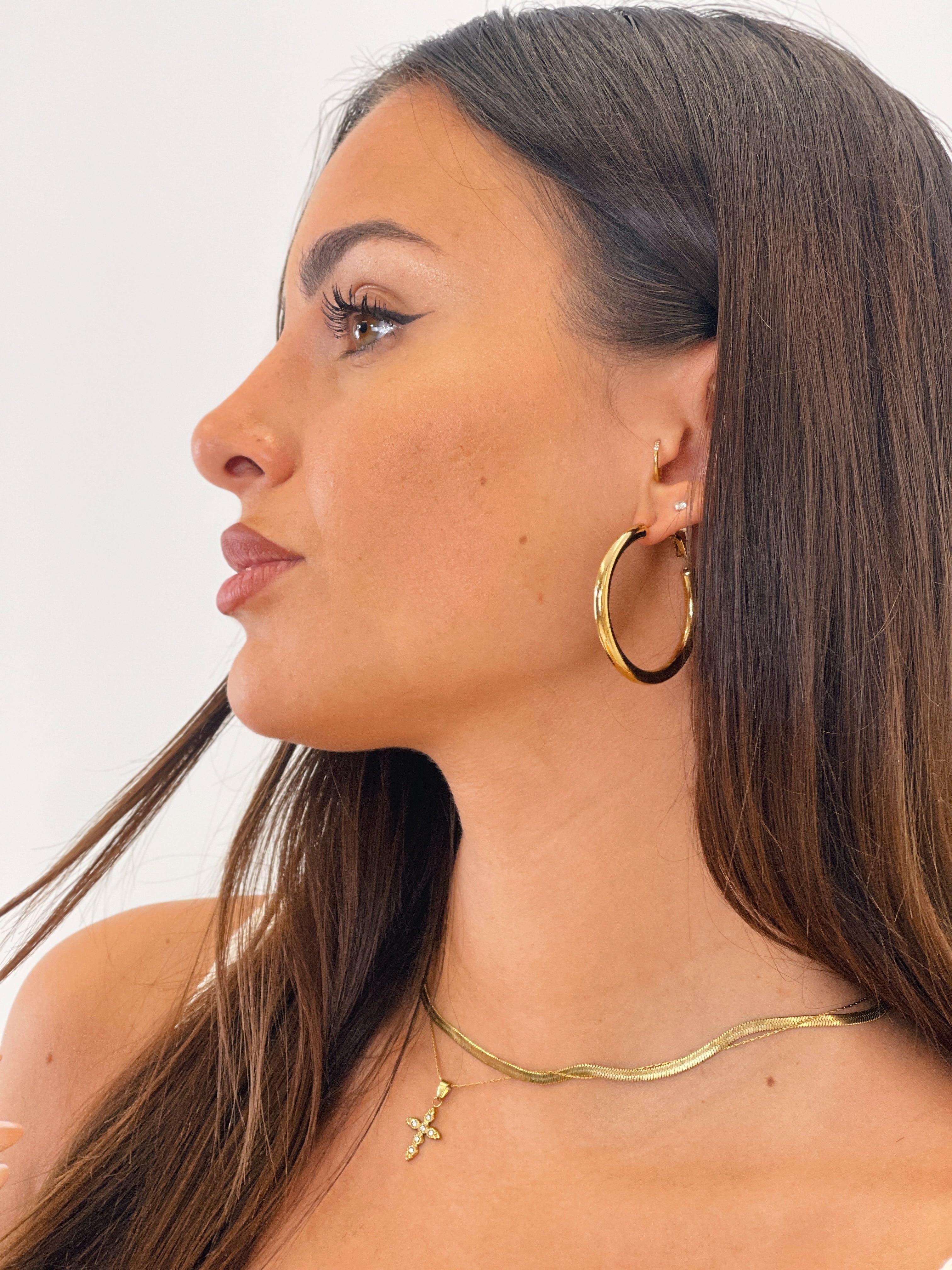 Pendientes aros medianos - Zebra&Maduixa®