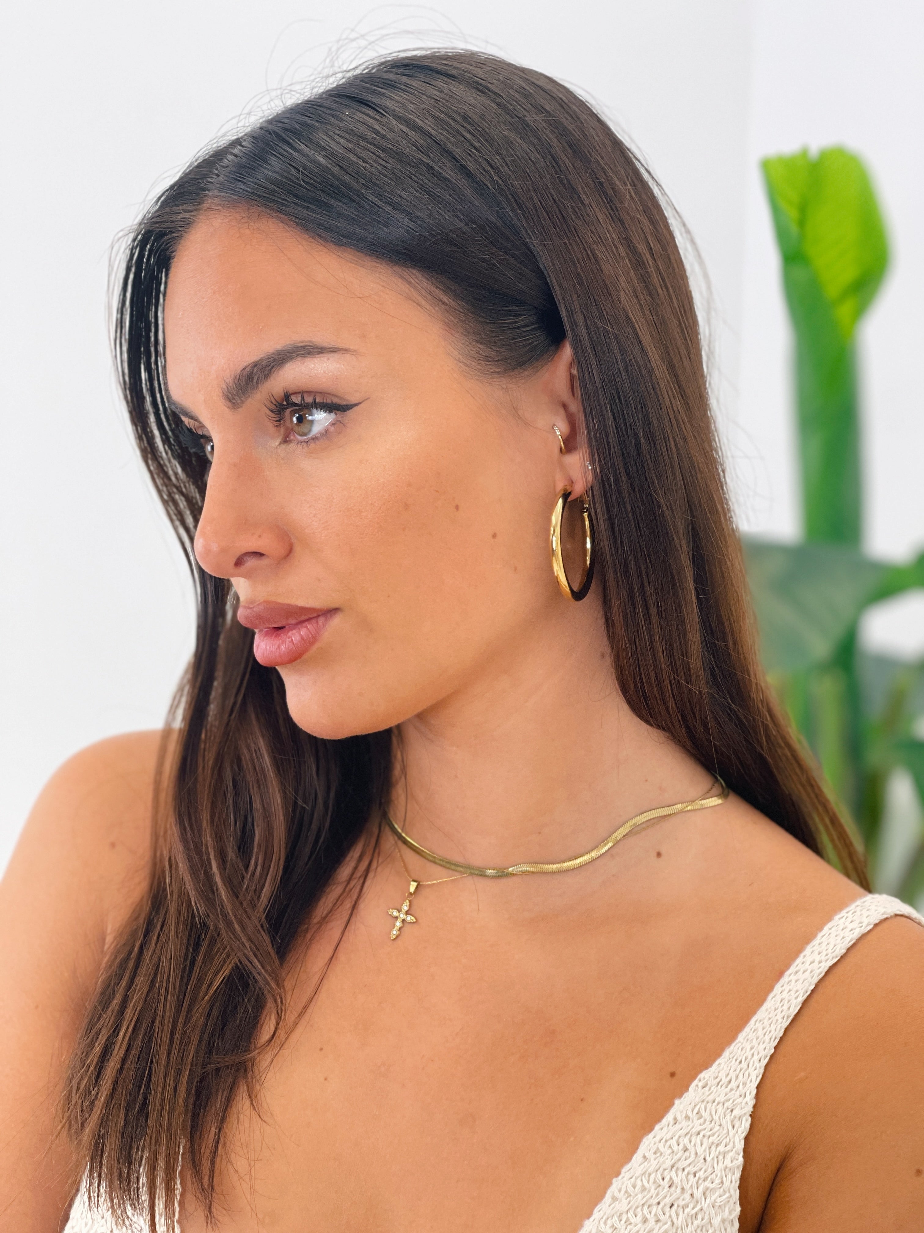 Pendientes aros medianos - Zebra&Maduixa®