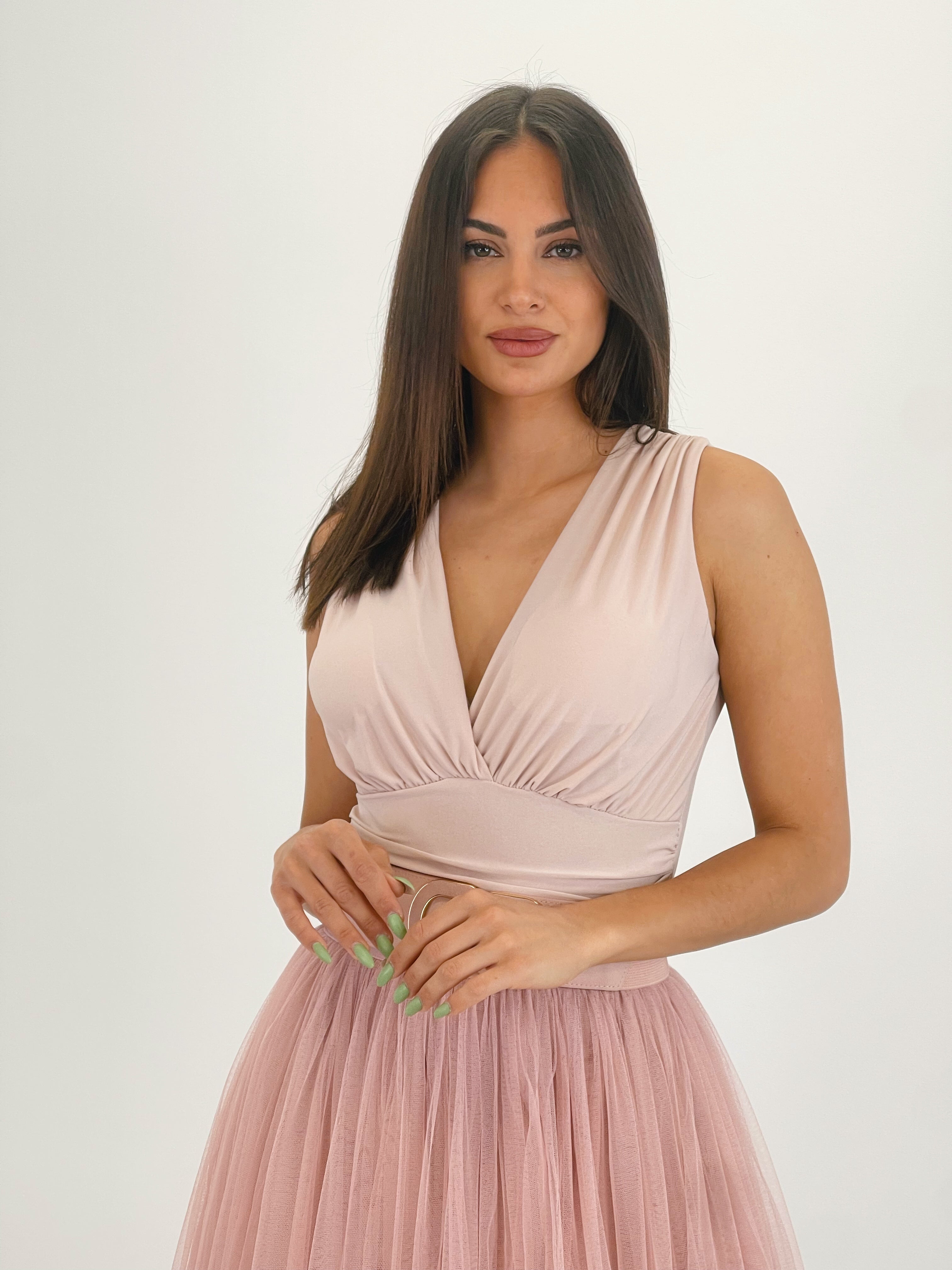 Body escote pronuncido Olivia - Zebra&Maduixa®