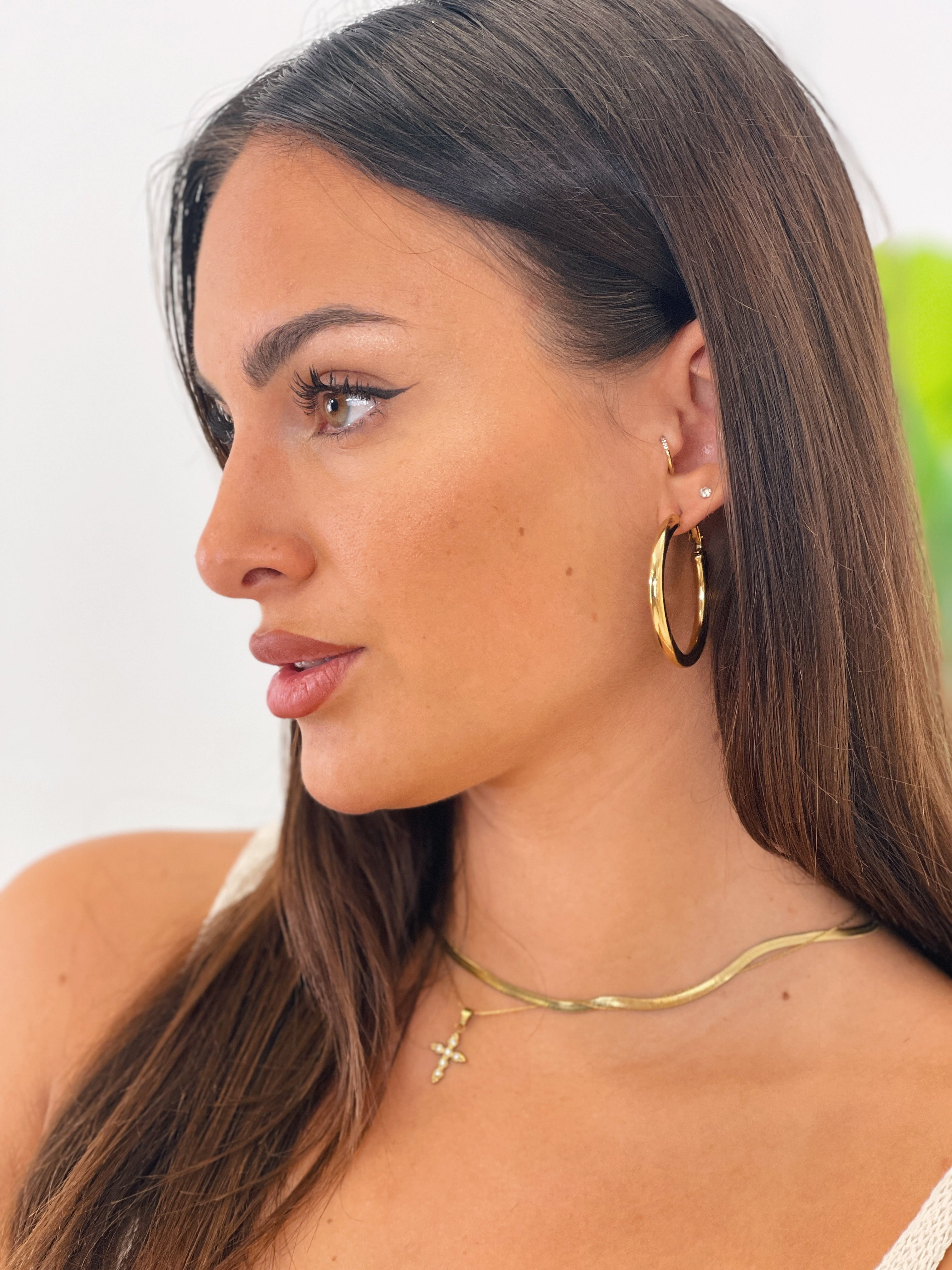 Pendientes aros medianos - Zebra&Maduixa®