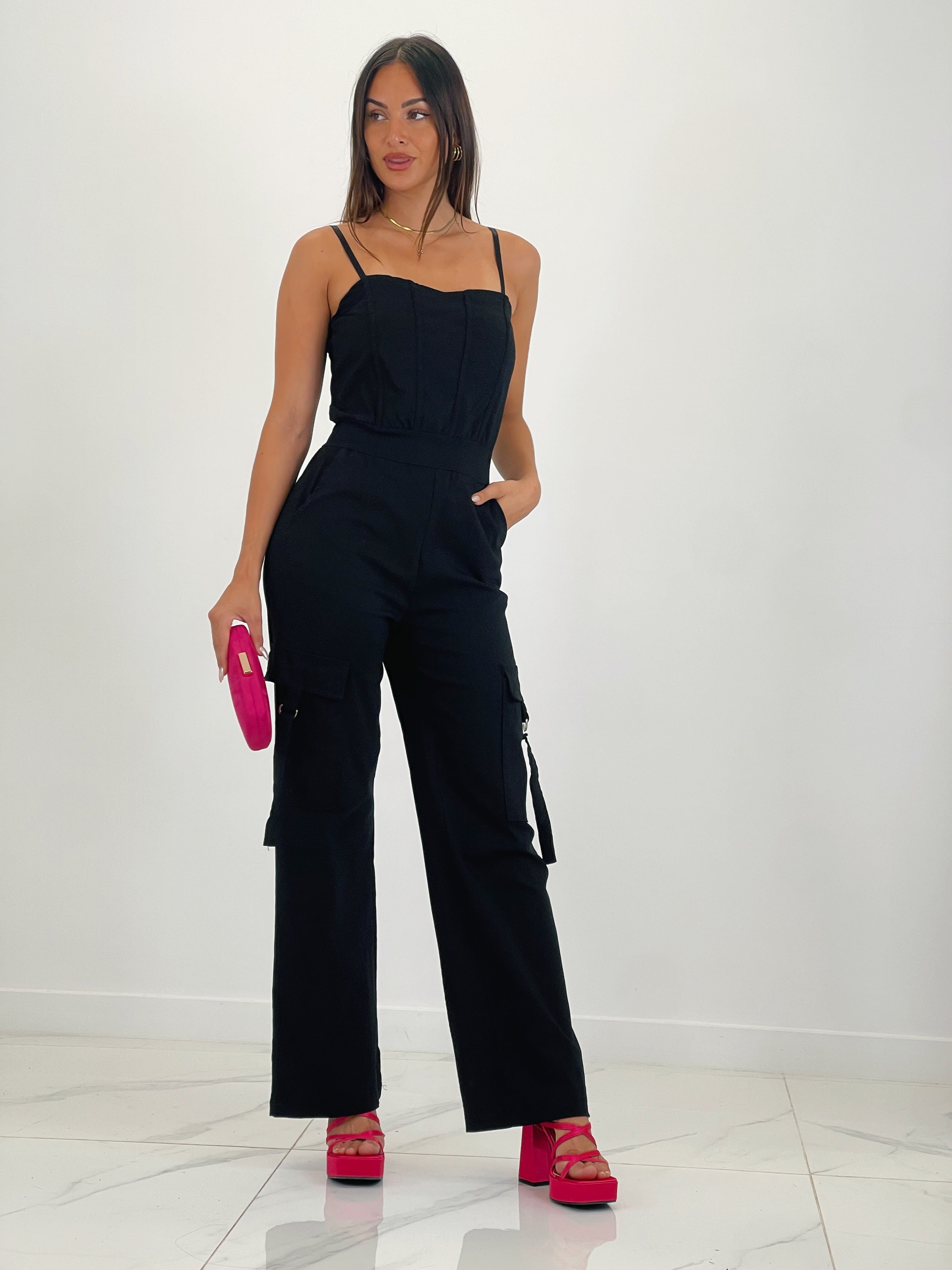 Mono corsé cargo Janis