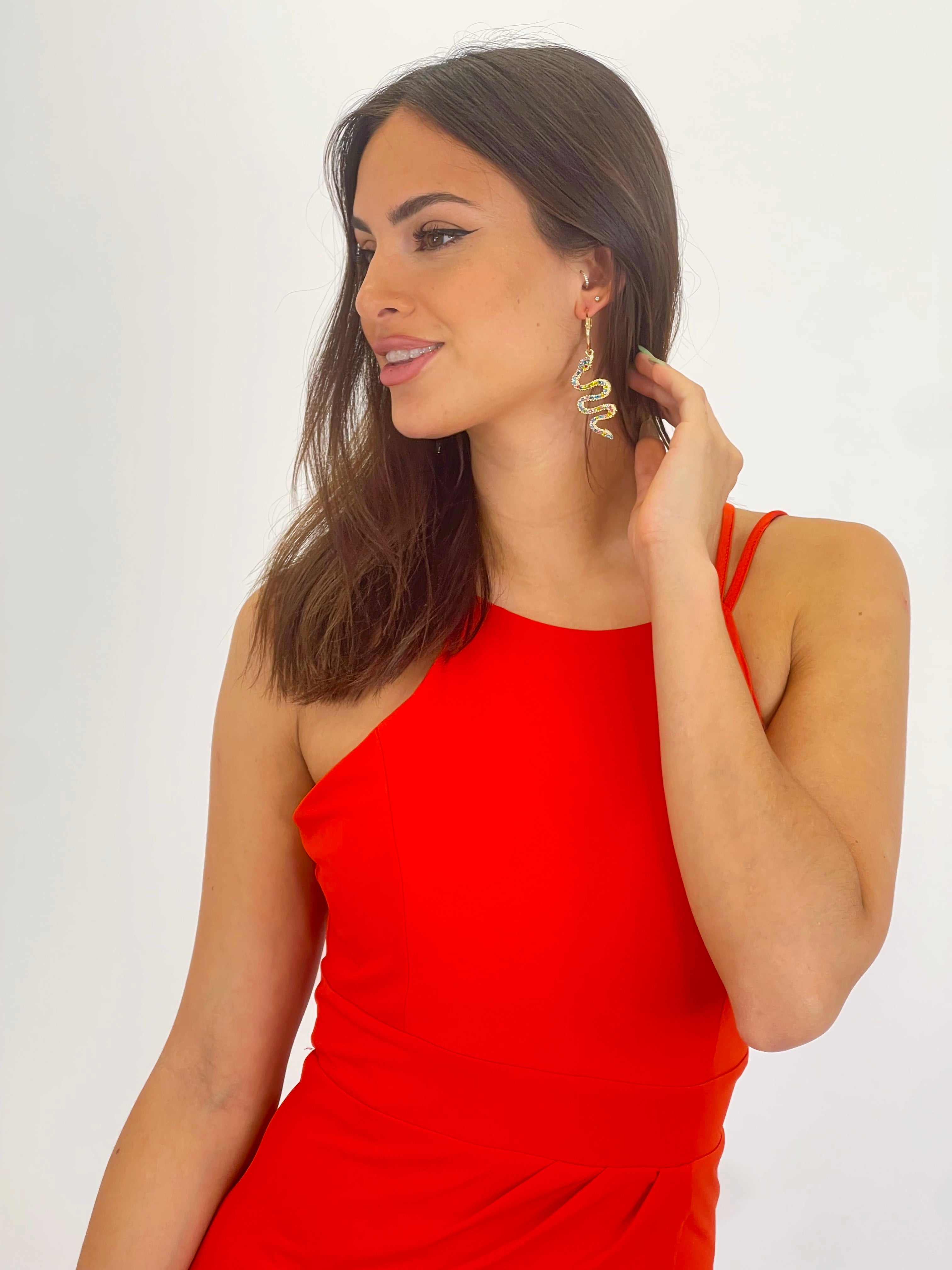 Vestido halter ceremonia Dionisia