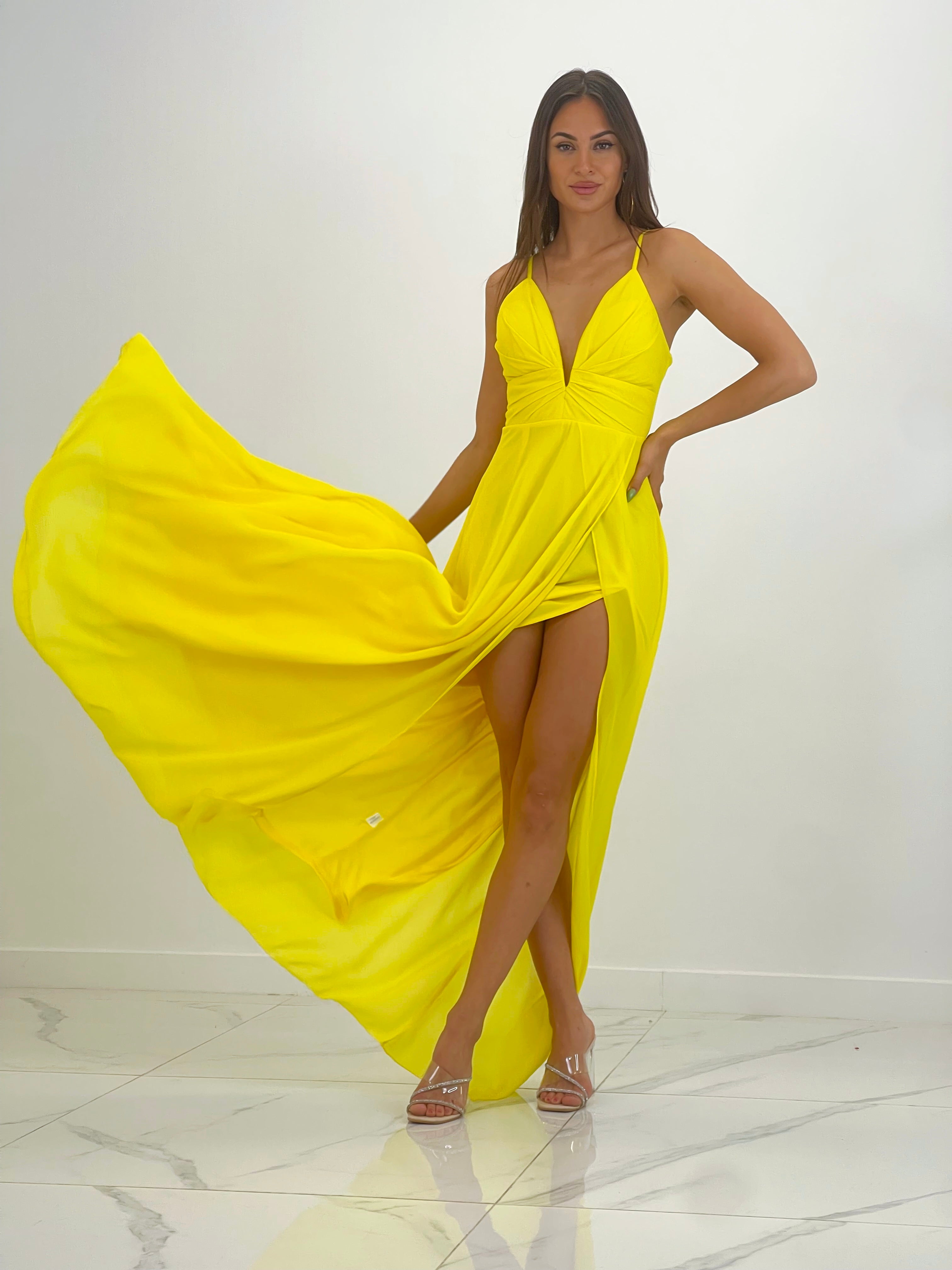 Vestido ceremonia Escote V - Zebra&Maduixa®