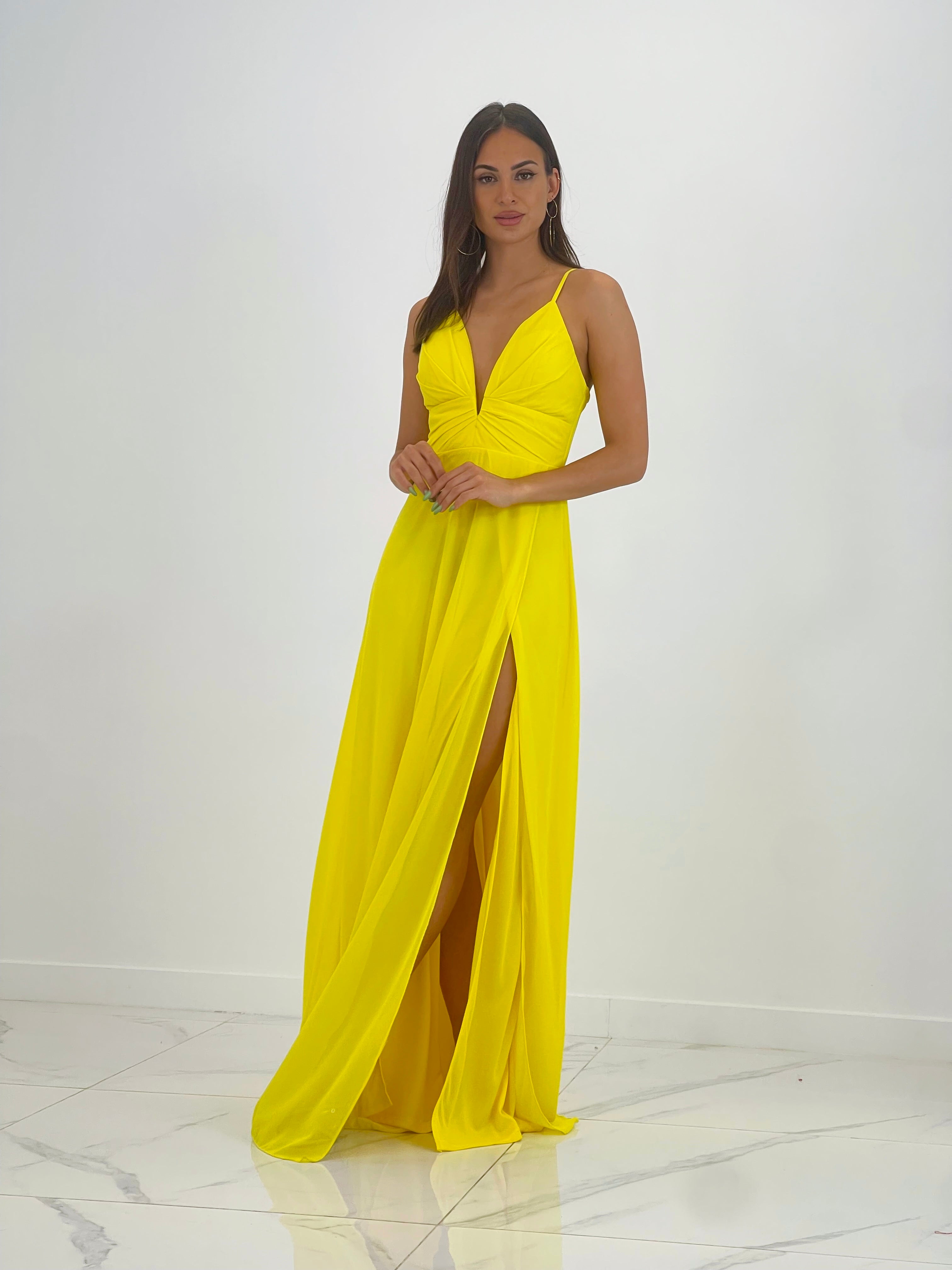 Vestido ceremonia Escote V - Zebra&Maduixa®