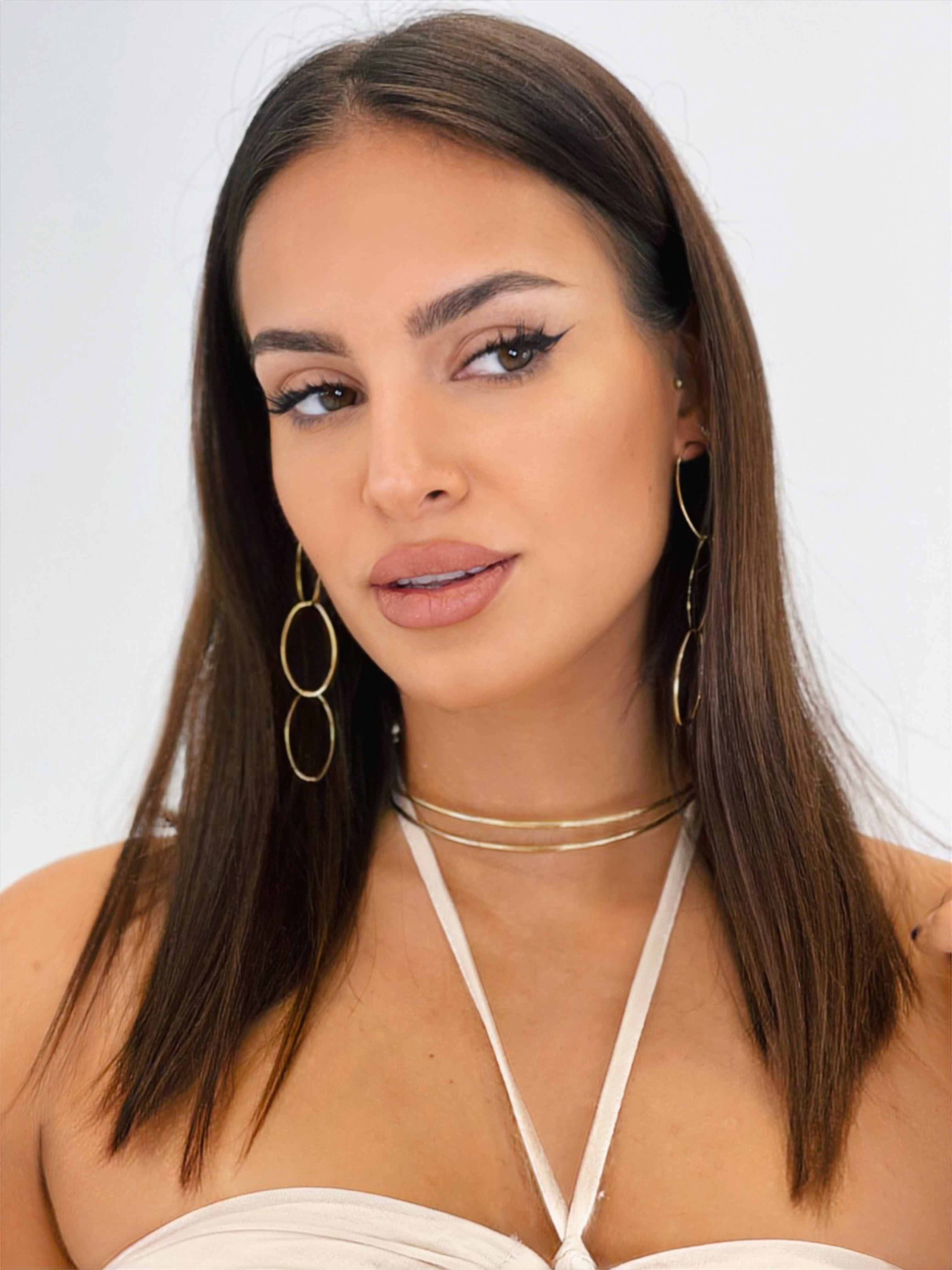 Pendientes largos ovalos - Zebra&Maduixa®