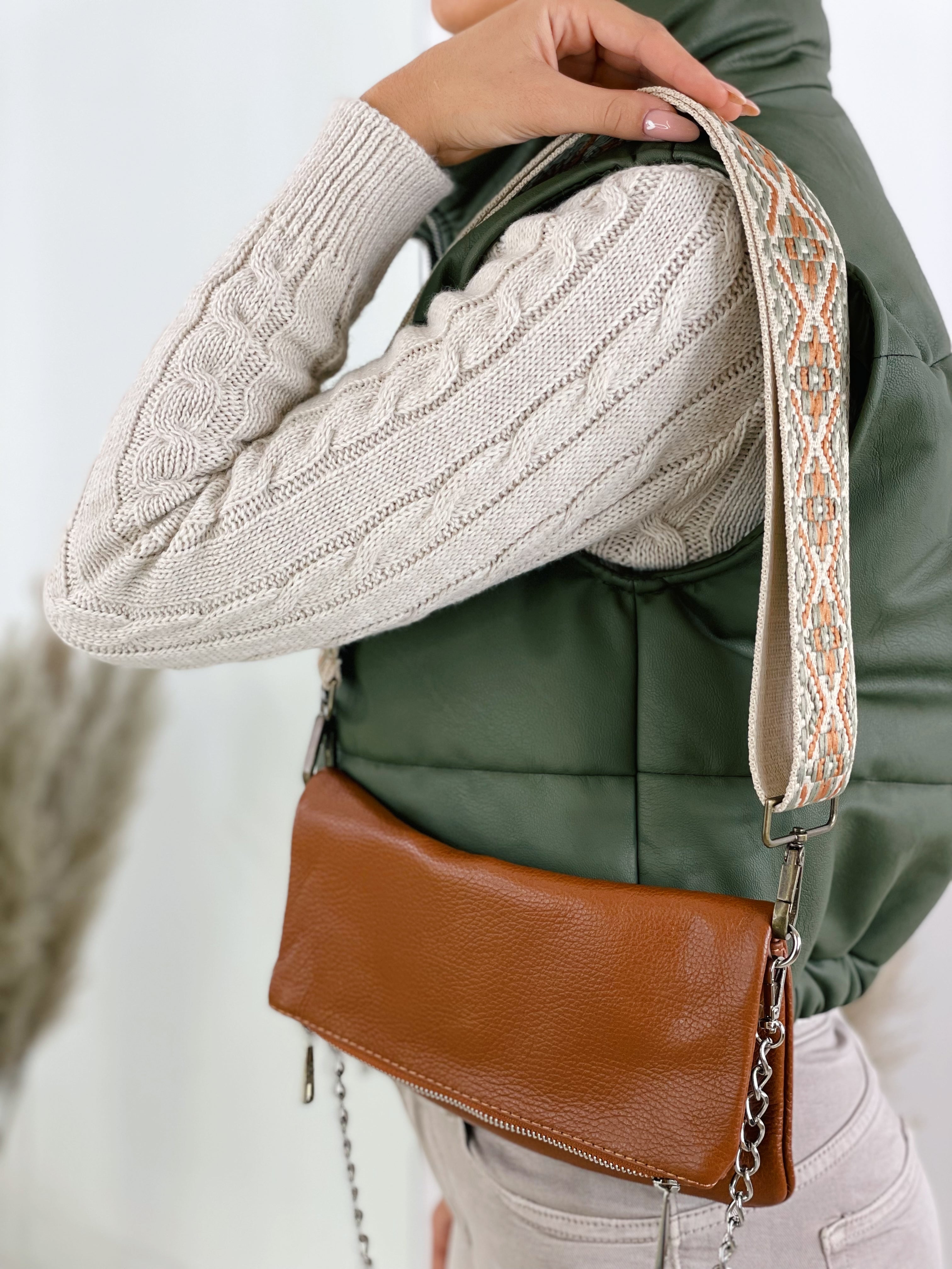 Bolso piel cadenas - Zebra&Maduixa®