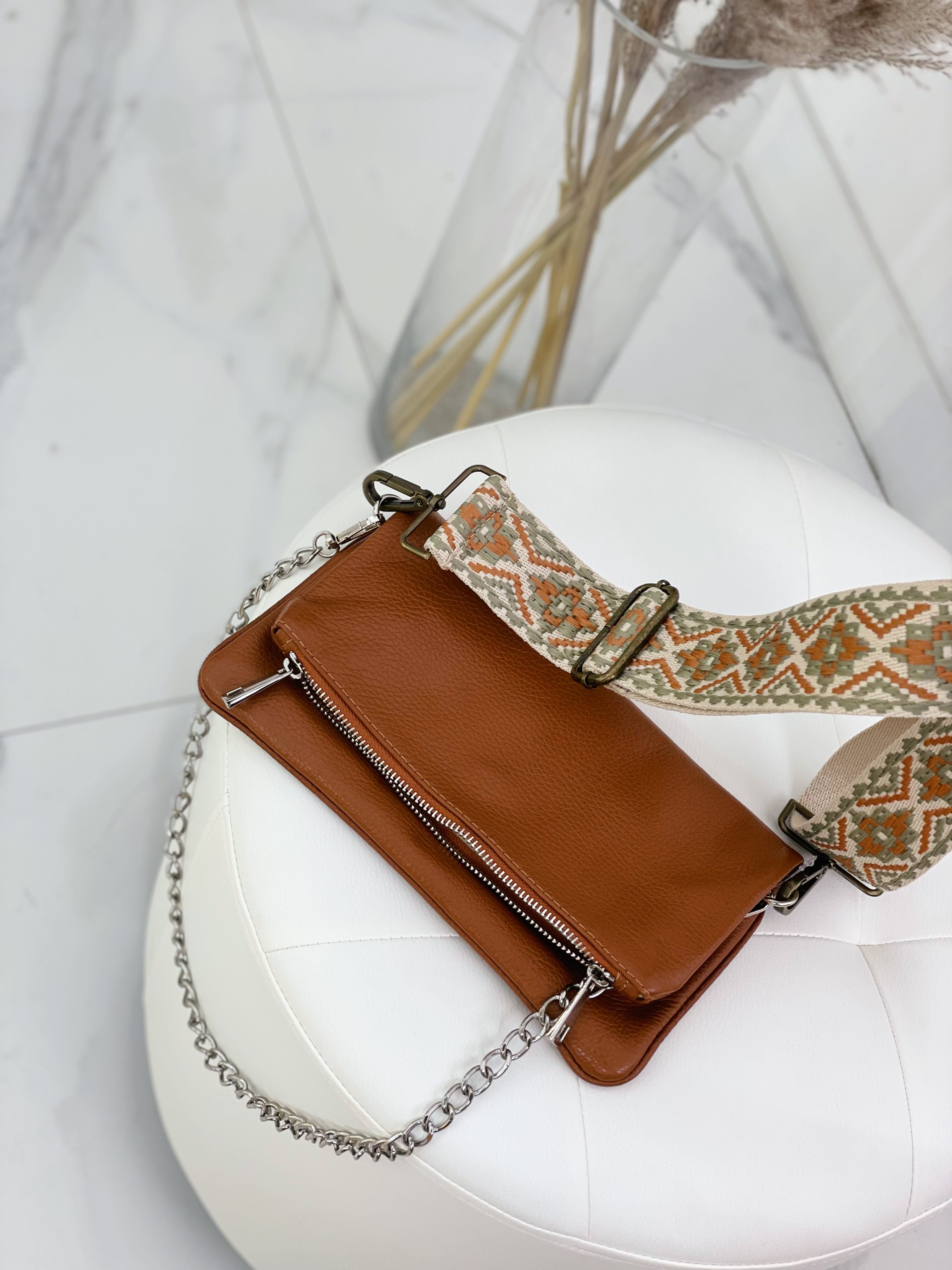 Bolso piel cadenas - Zebra&Maduixa®