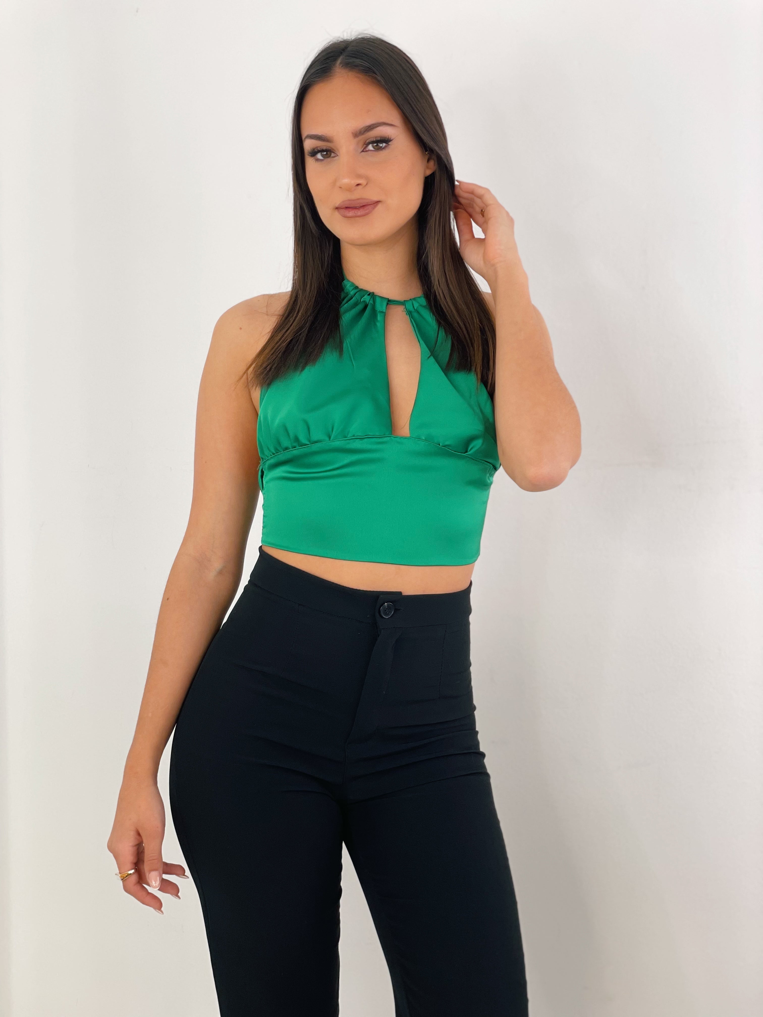 Top halter satén - Zebra&Maduixa®