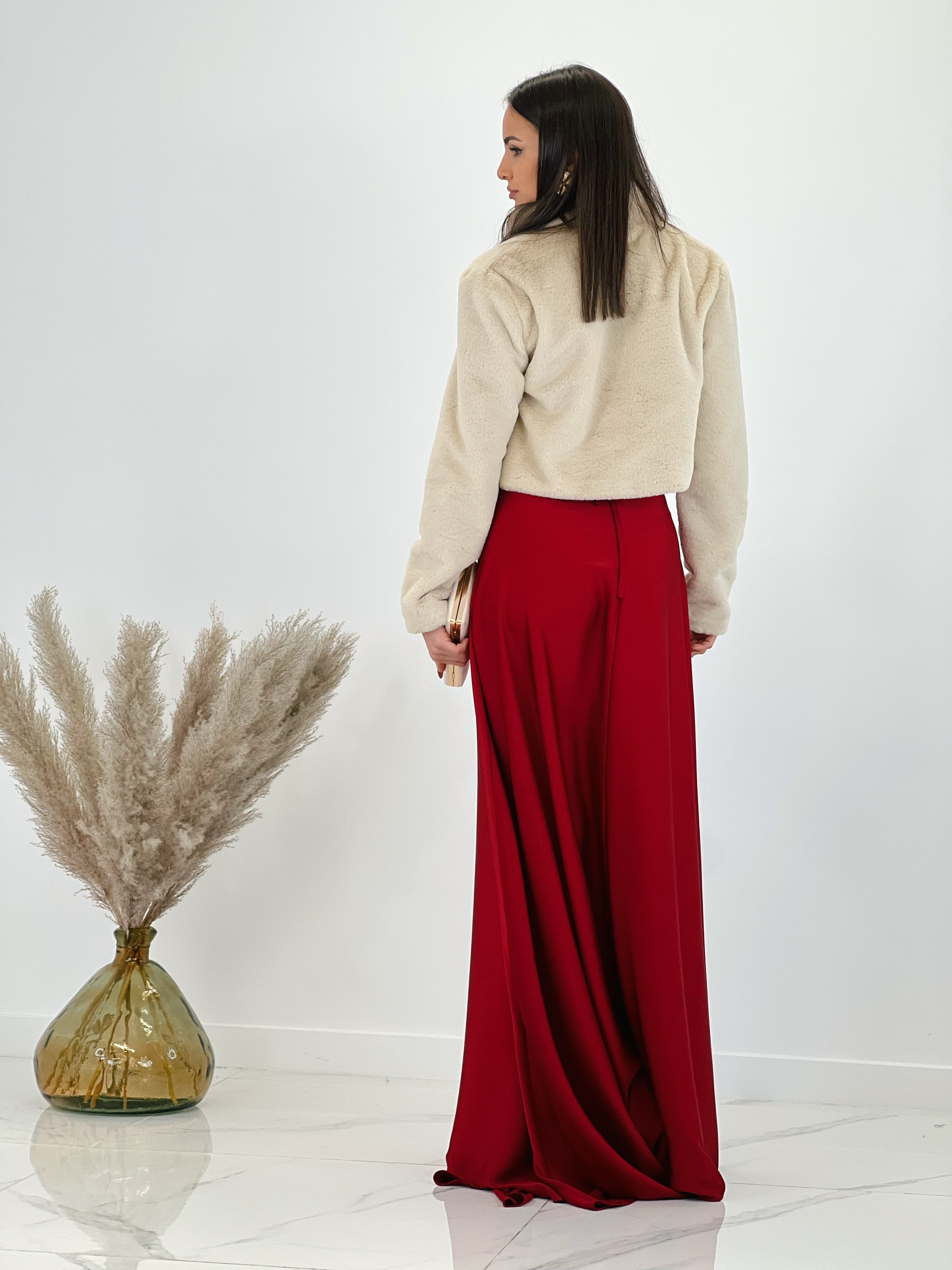 Vestido corsé raso Sarah