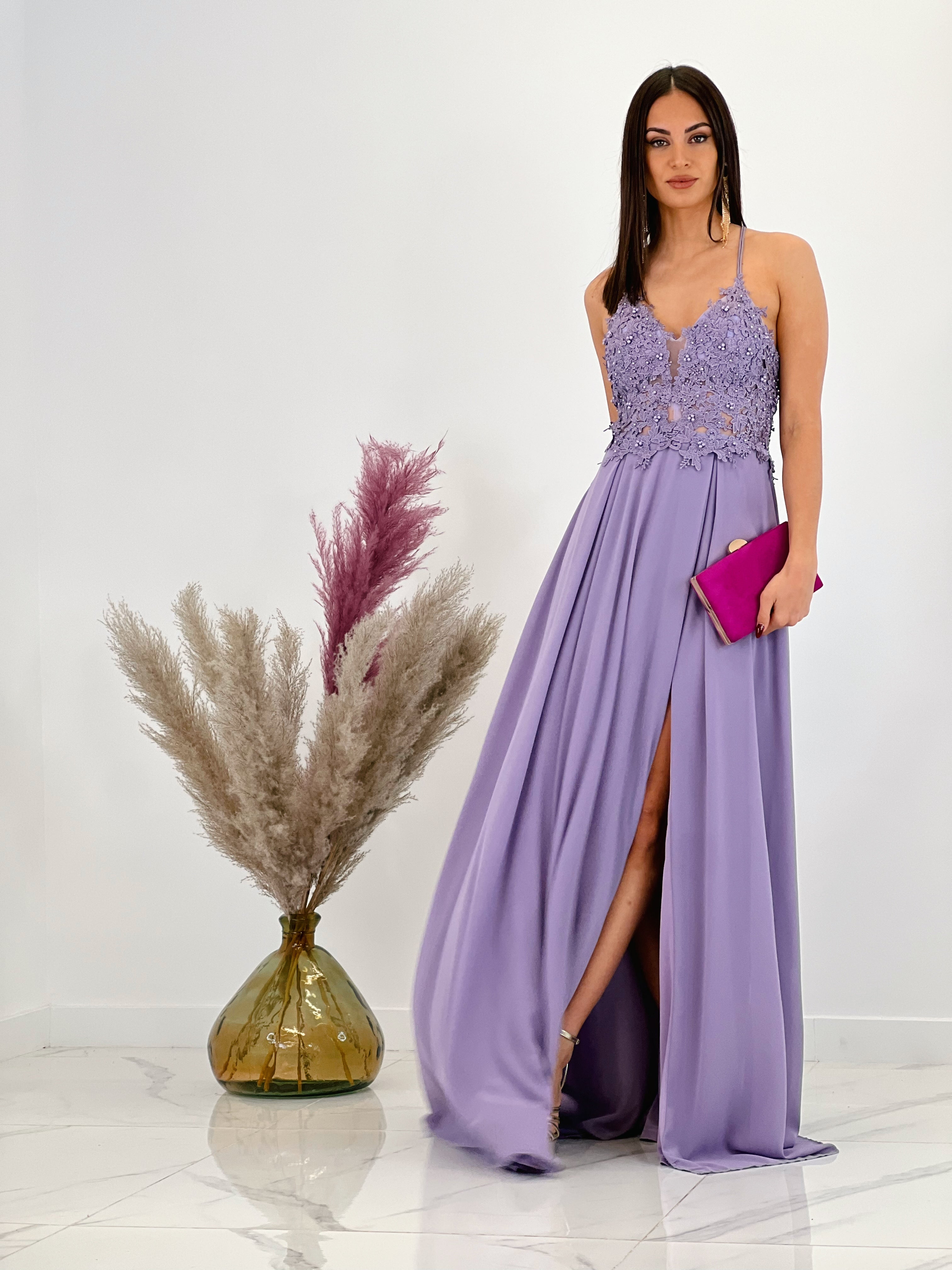 Vestido bordado tirantes Celina