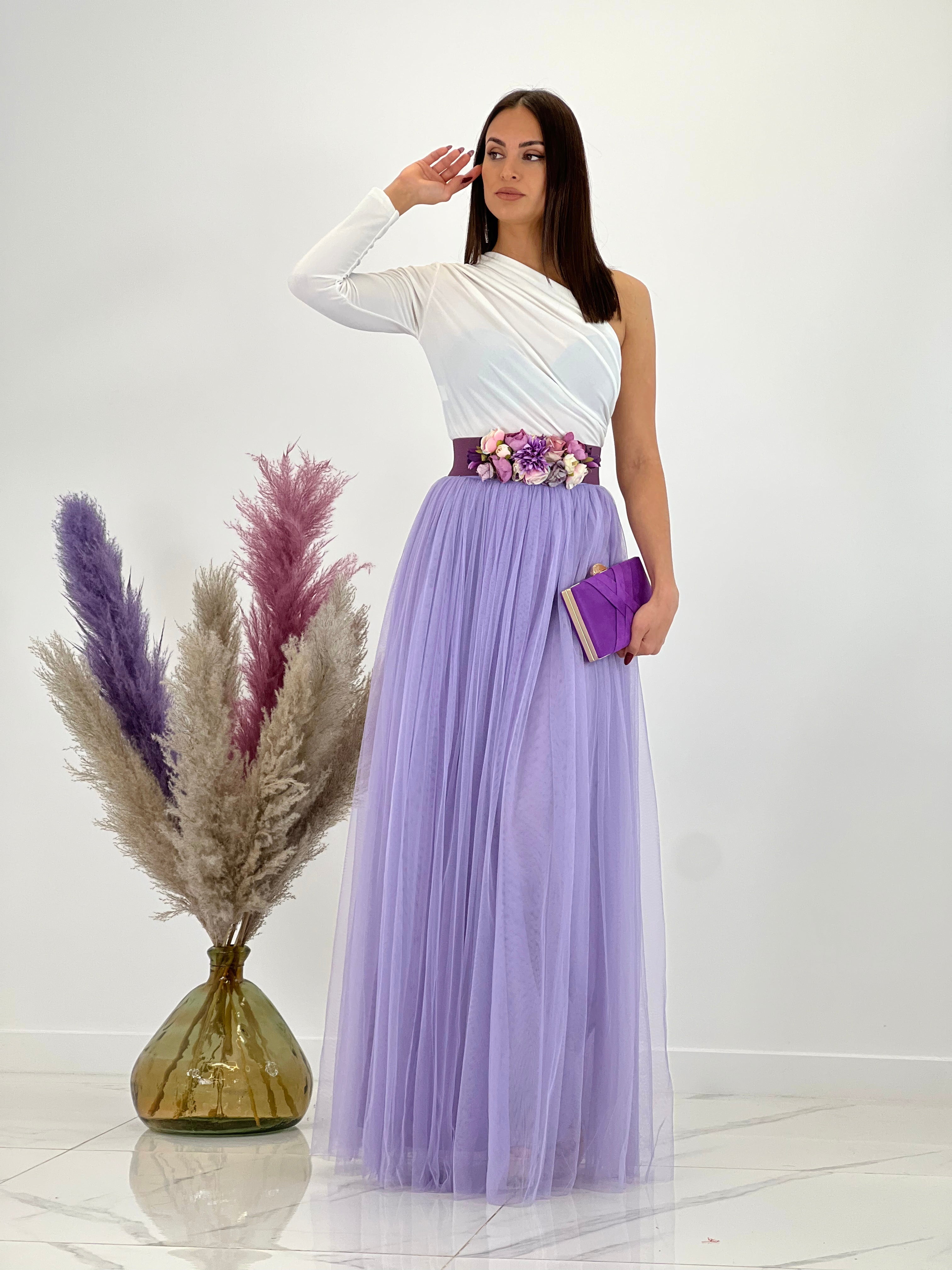 Body asimétrico frunces