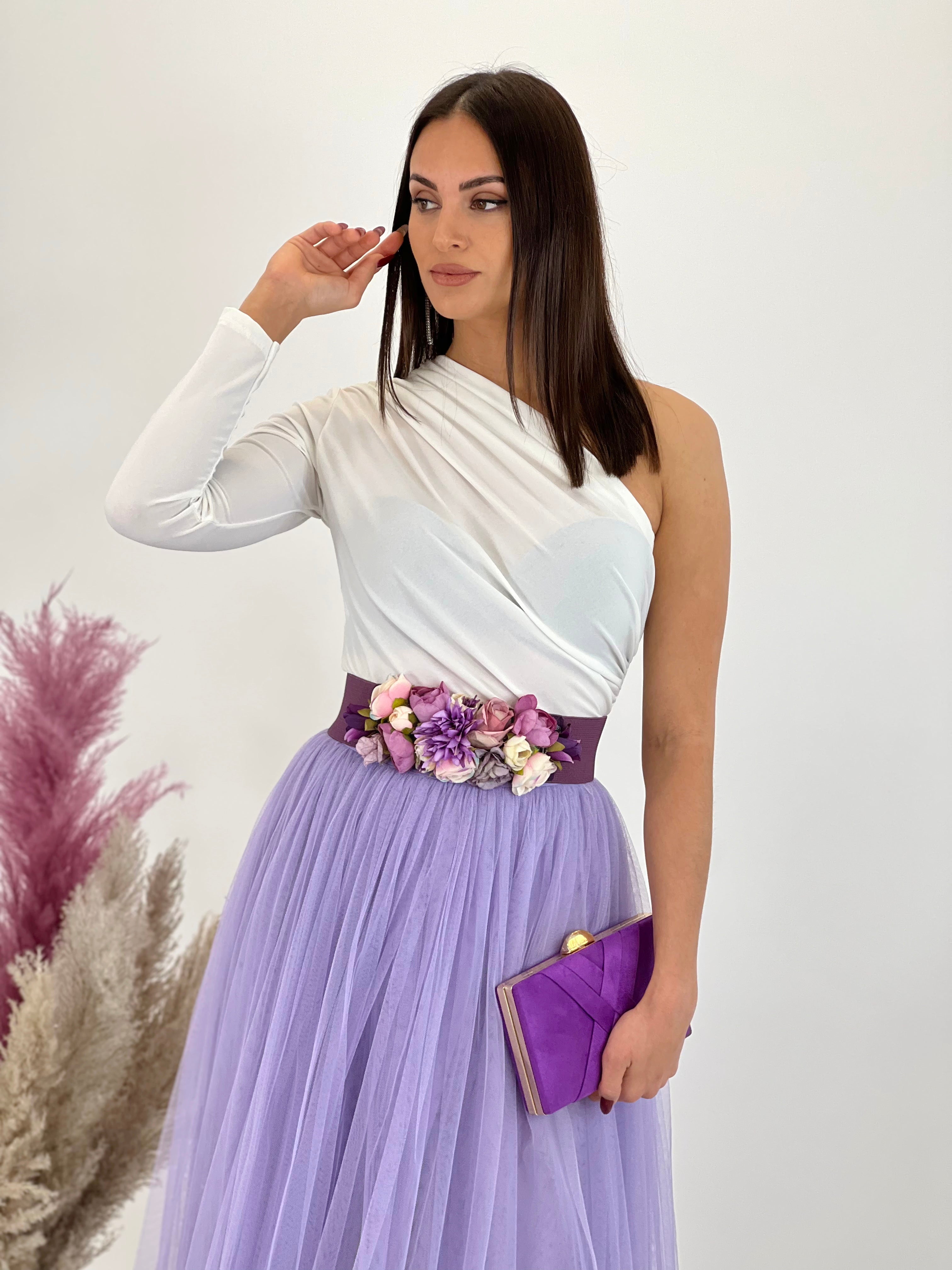 Body asimétrico frunces