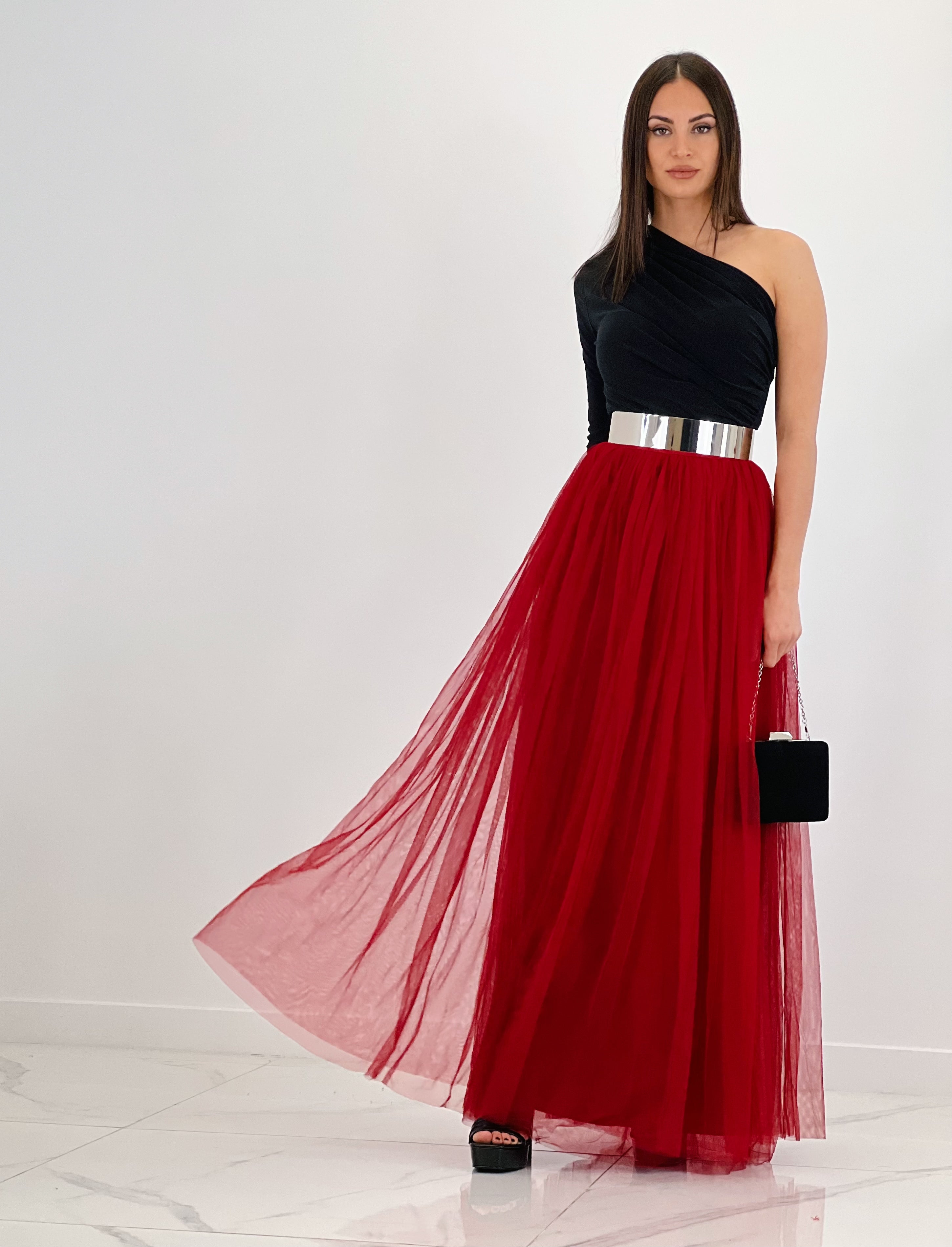 Body asimétrico frunces