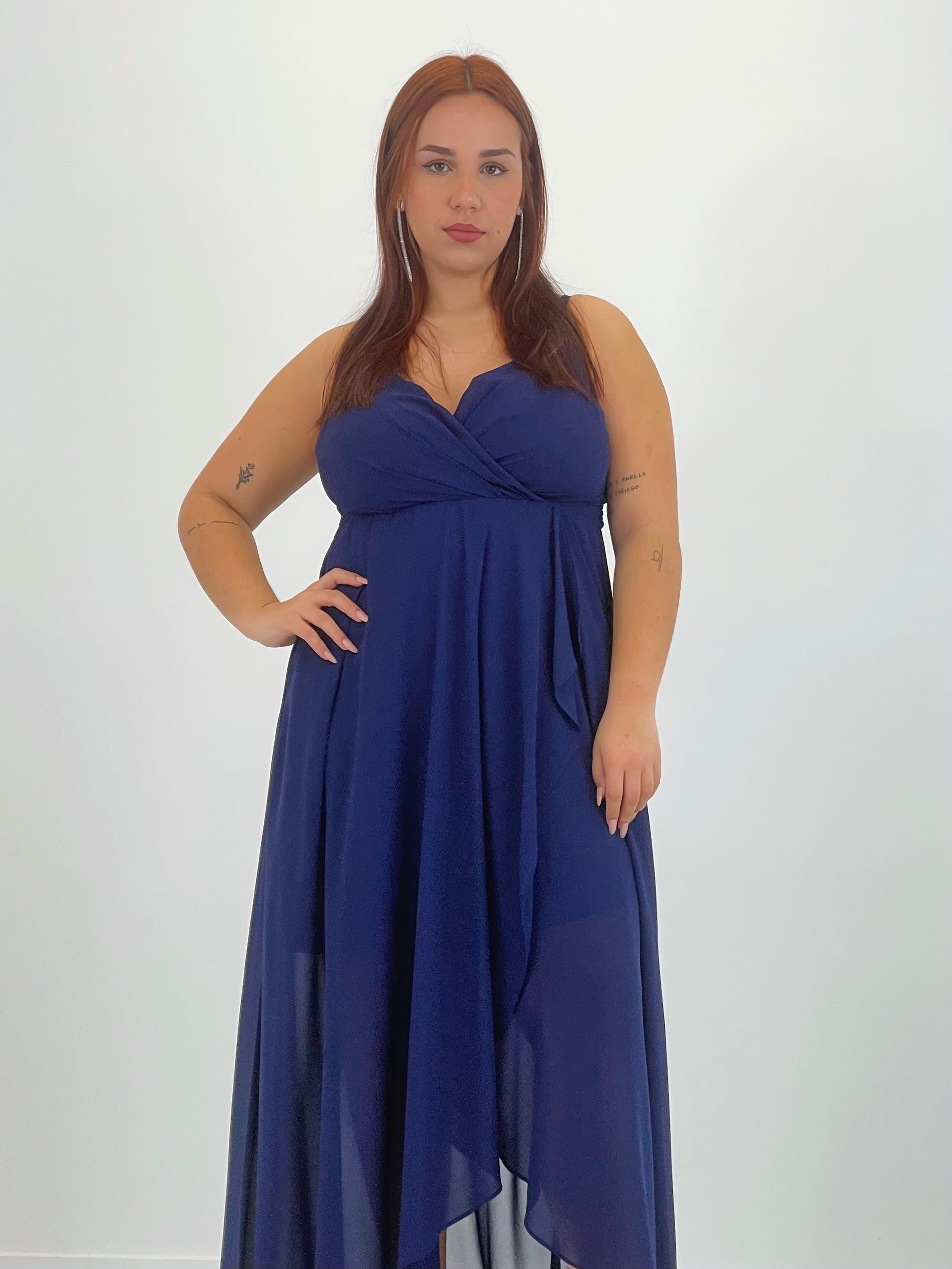 Vestit drapejat Flex Plus Size
