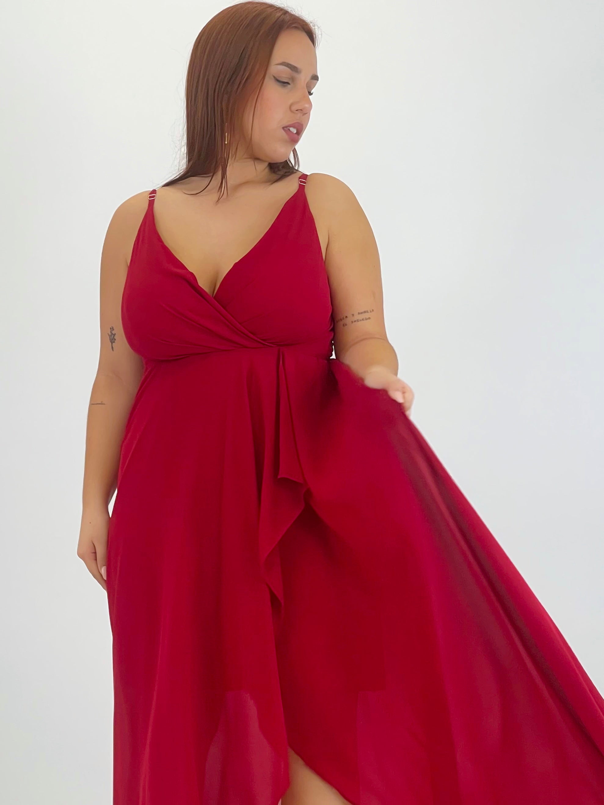 Vestit drapejat Flex Plus Size