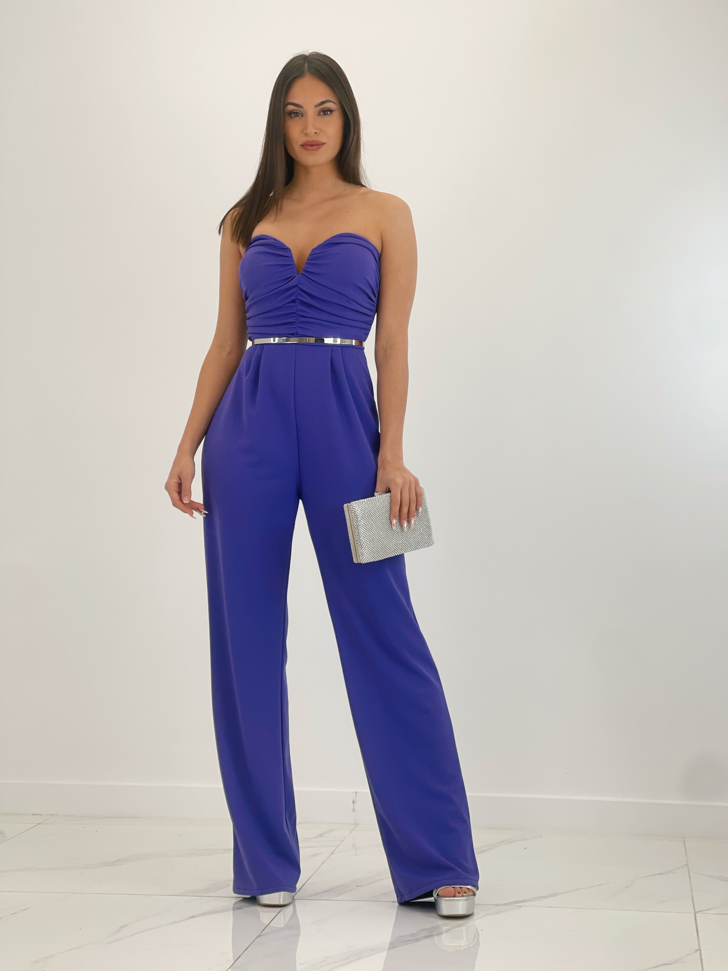 Strapless jumpsuit