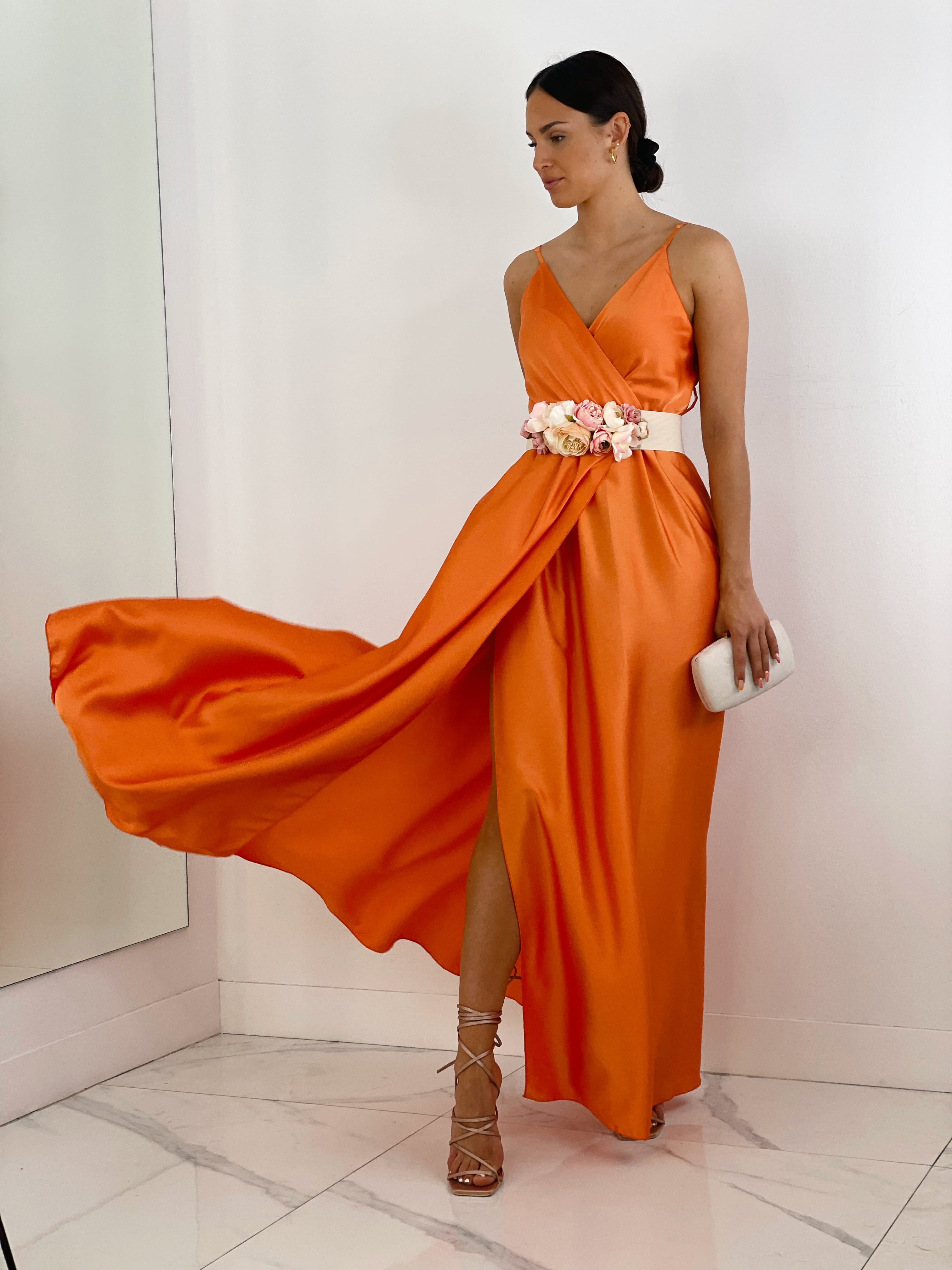 Vestido satinado Iris - Zebra&Maduixa®