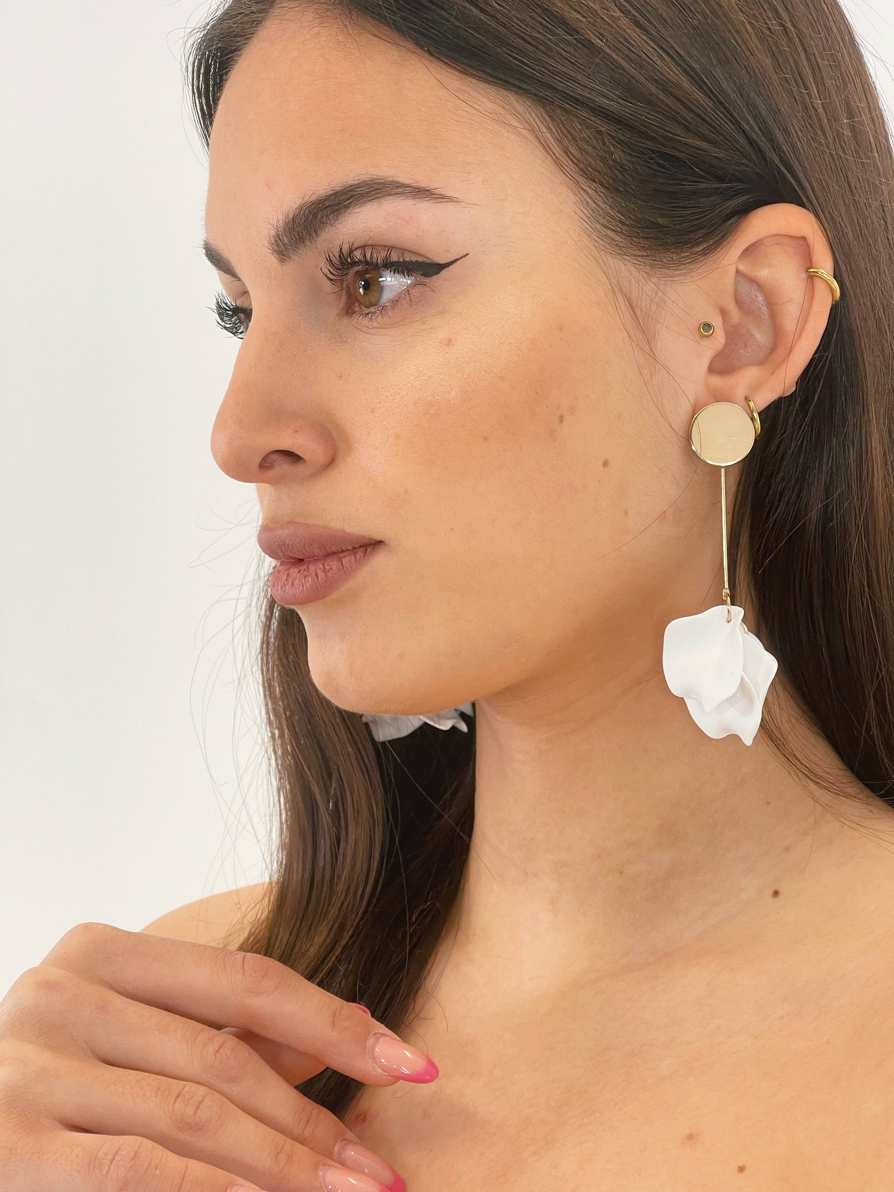 Arracades pètals ram