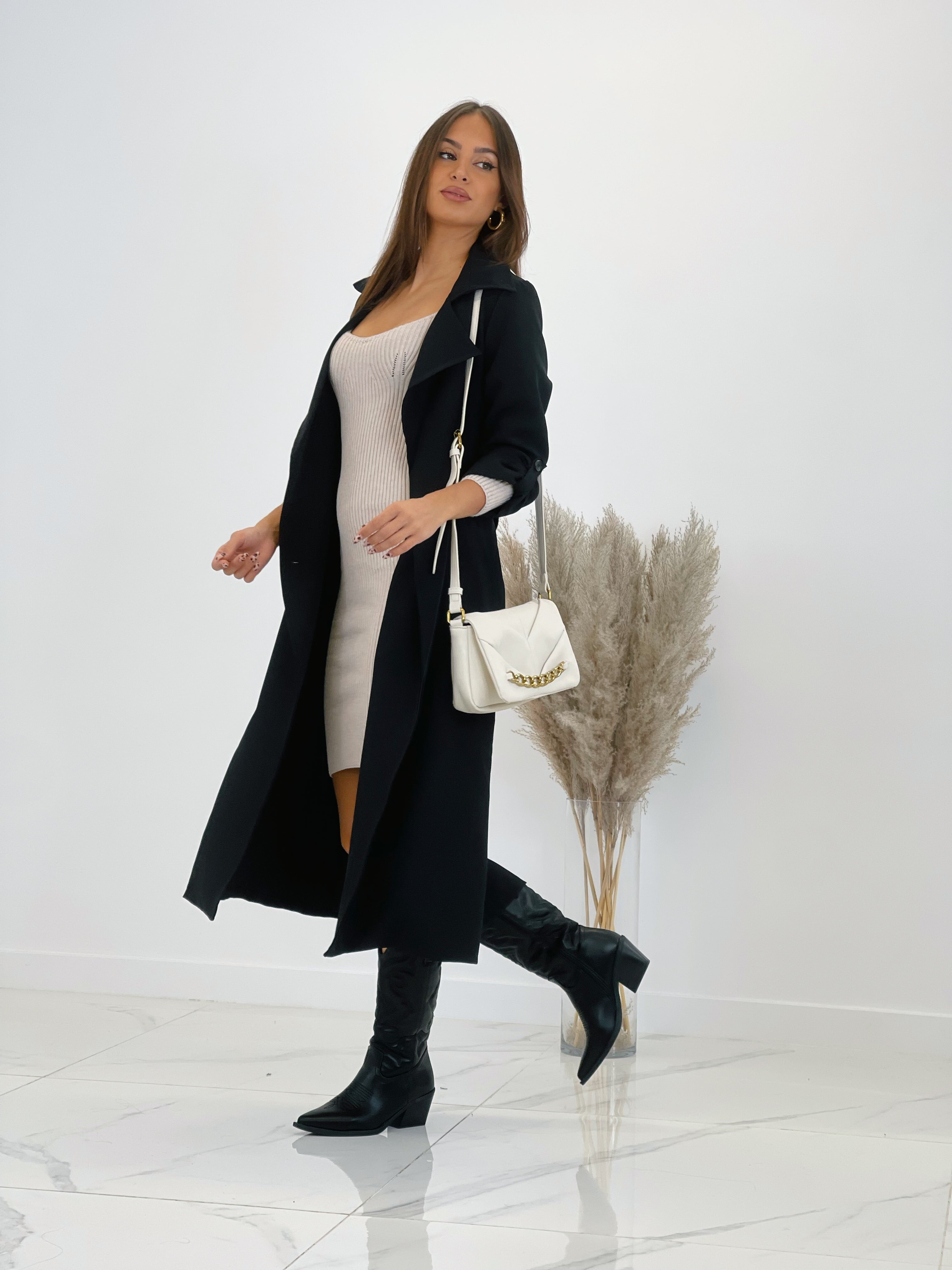 Bolso acolchado con cadena frontal - Zebra&Maduixa®