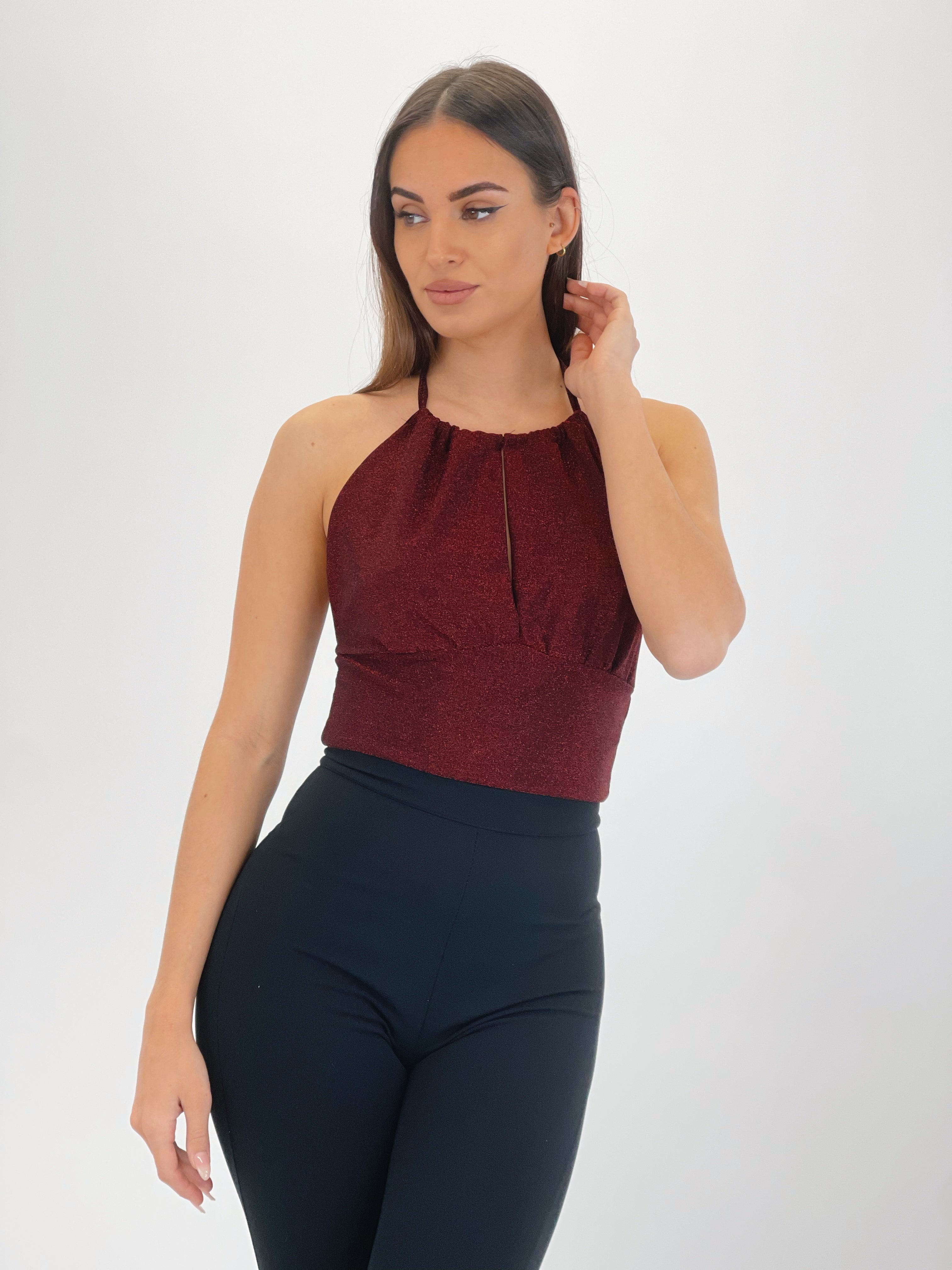 Top halter Lurex - Zebra&Maduixa®