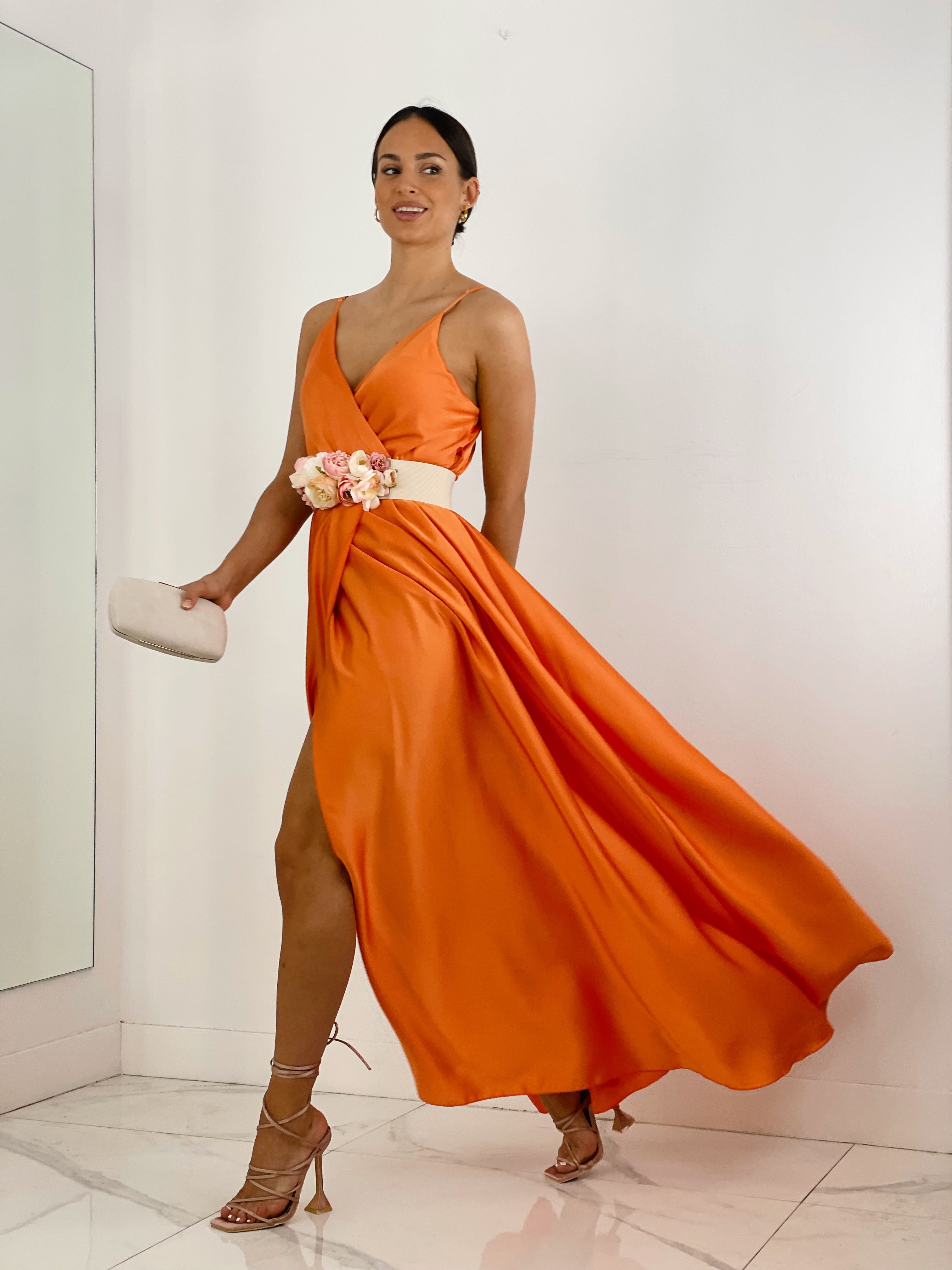 Vestido satinado Iris - Zebra&Maduixa®