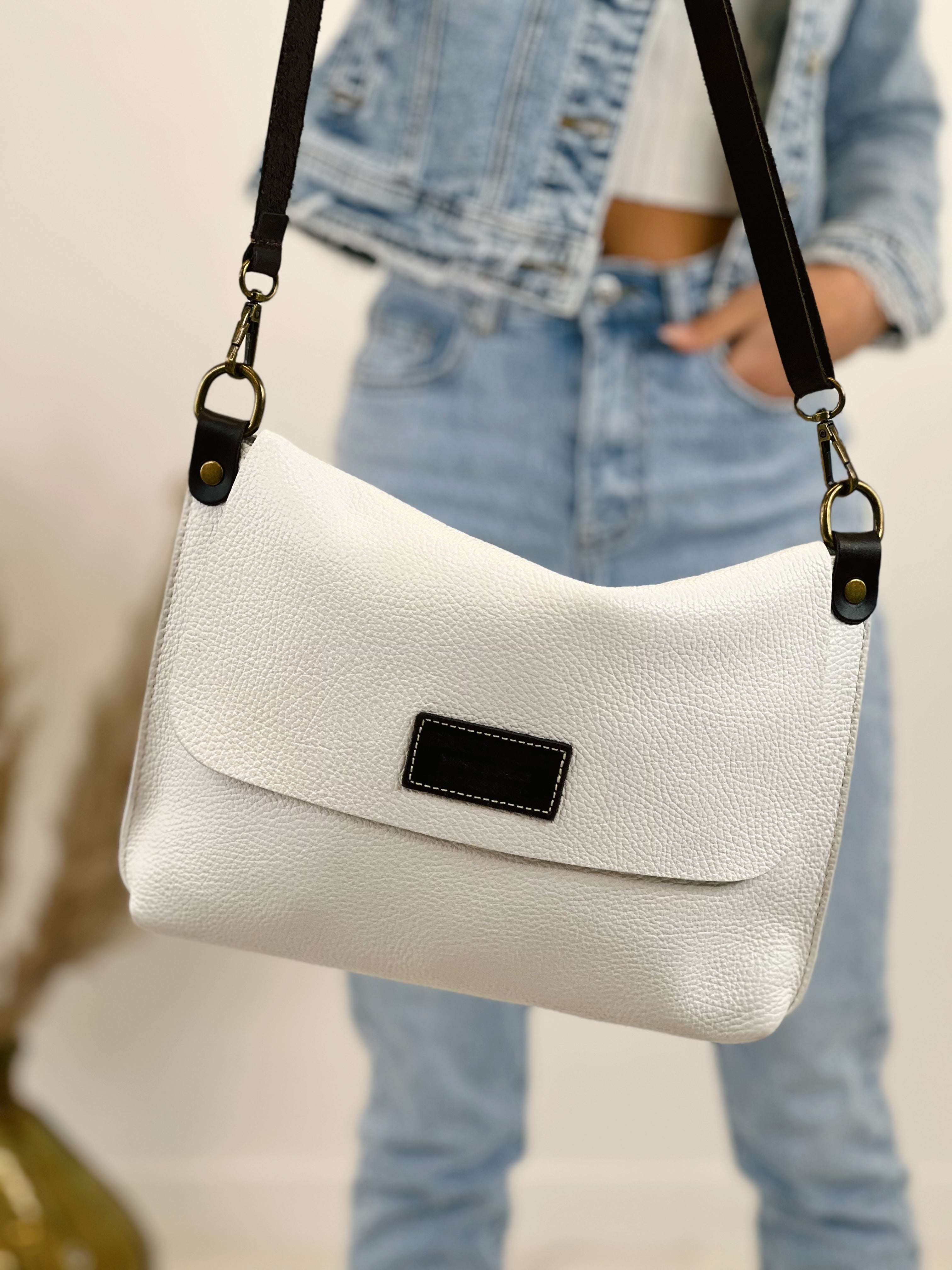 Bolso piel solapa - Zebra&Maduixa®